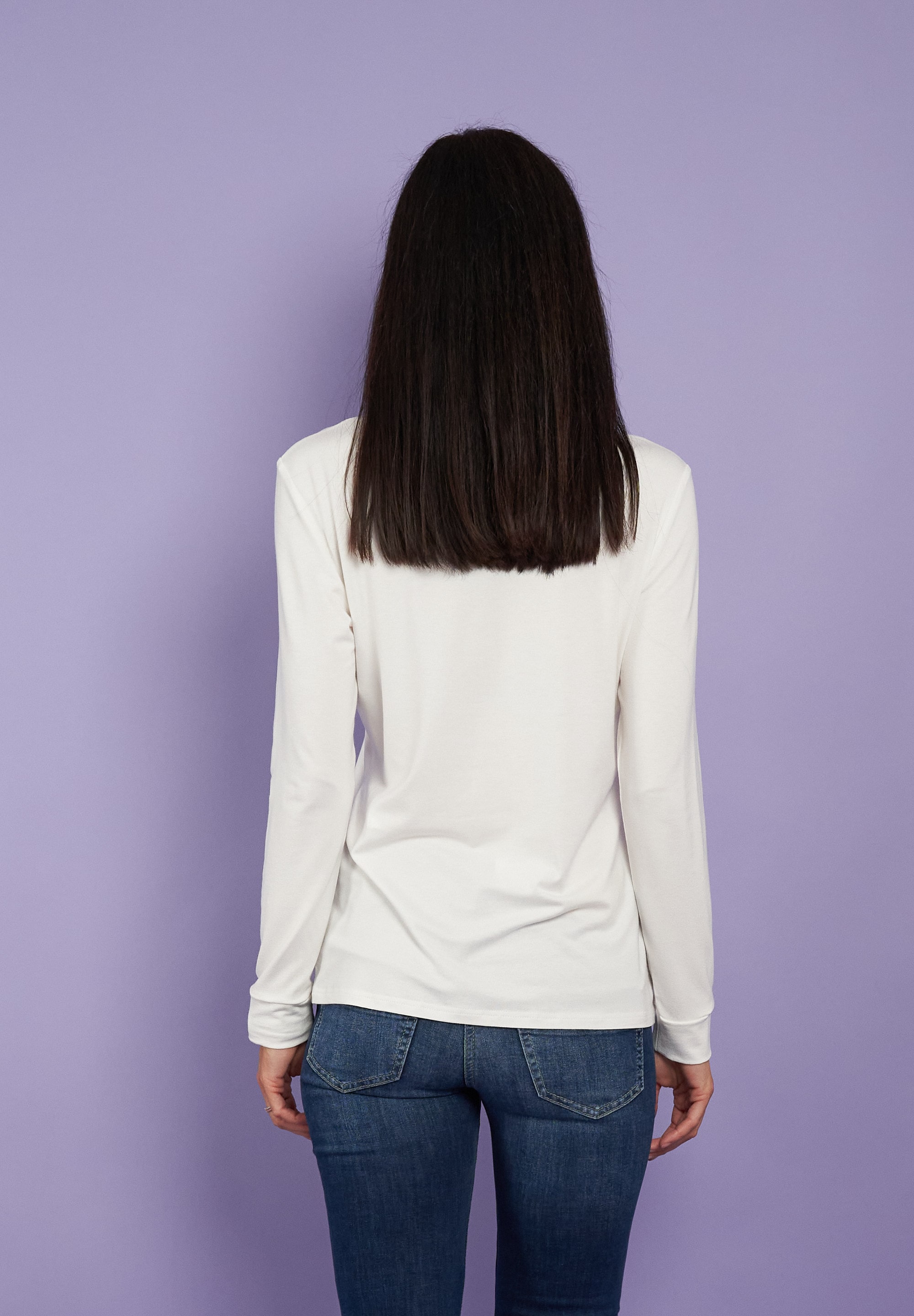 Seidel Moden Langarmshirt, mit Glitzersteinen, MADE IN GERMANY