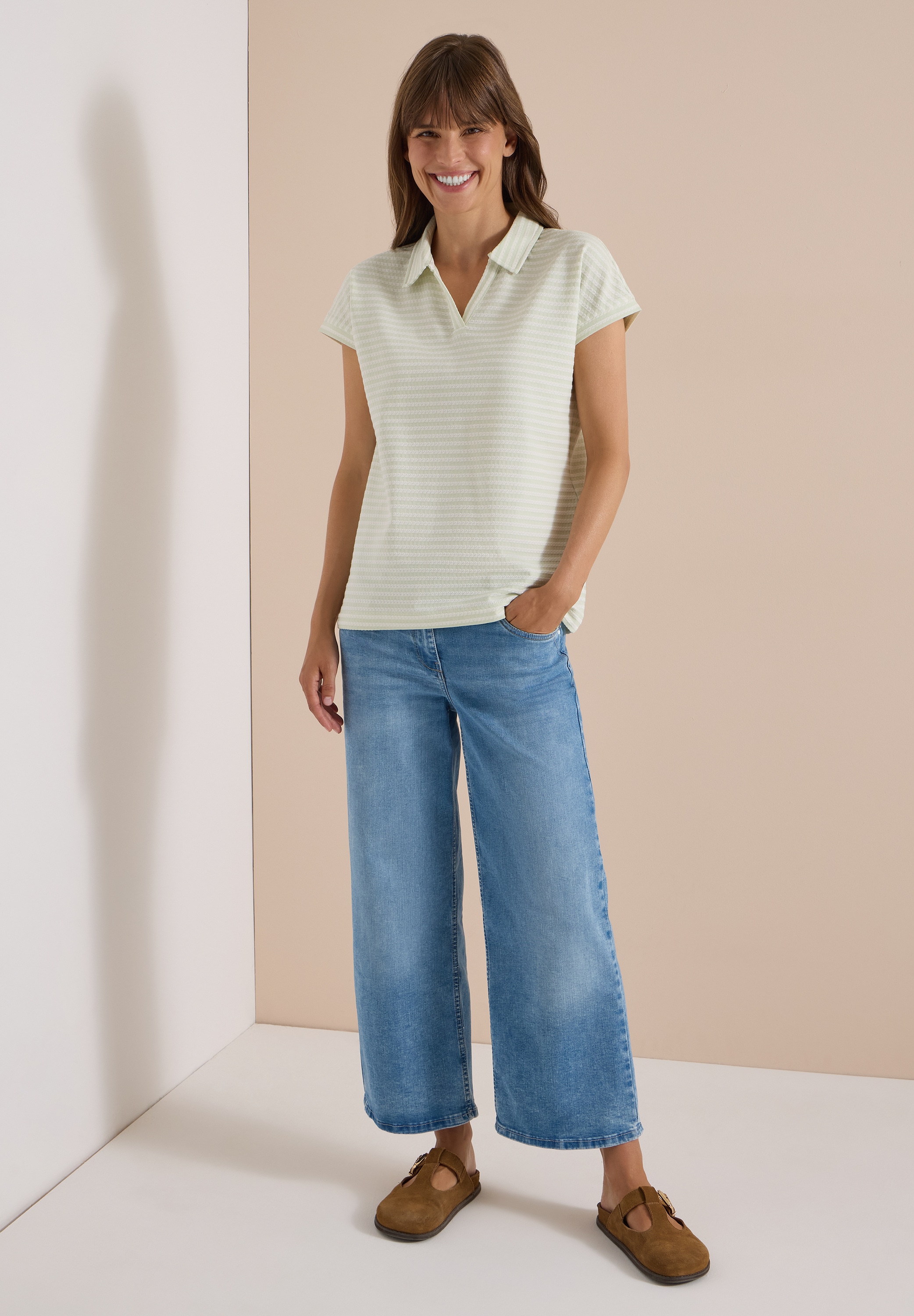 Cecil Poloshirt im Streifendesign