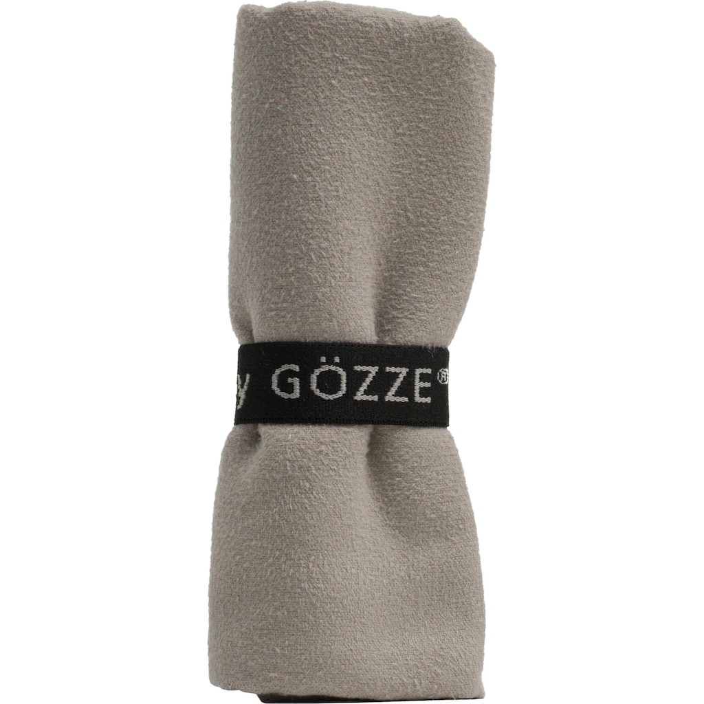 Gözze Handtuch Set »Sports by Gözze«, Set, 3 tlg., Microfaser, Set: bestehend aus 1x Gästetuch, 1x Handtuch & 1x Badetuch, schnell trocknende Mikrofaser Qualität, mit zertifizierter Hygieneeigenschaft, ideal für Sport, Reisen und Camping