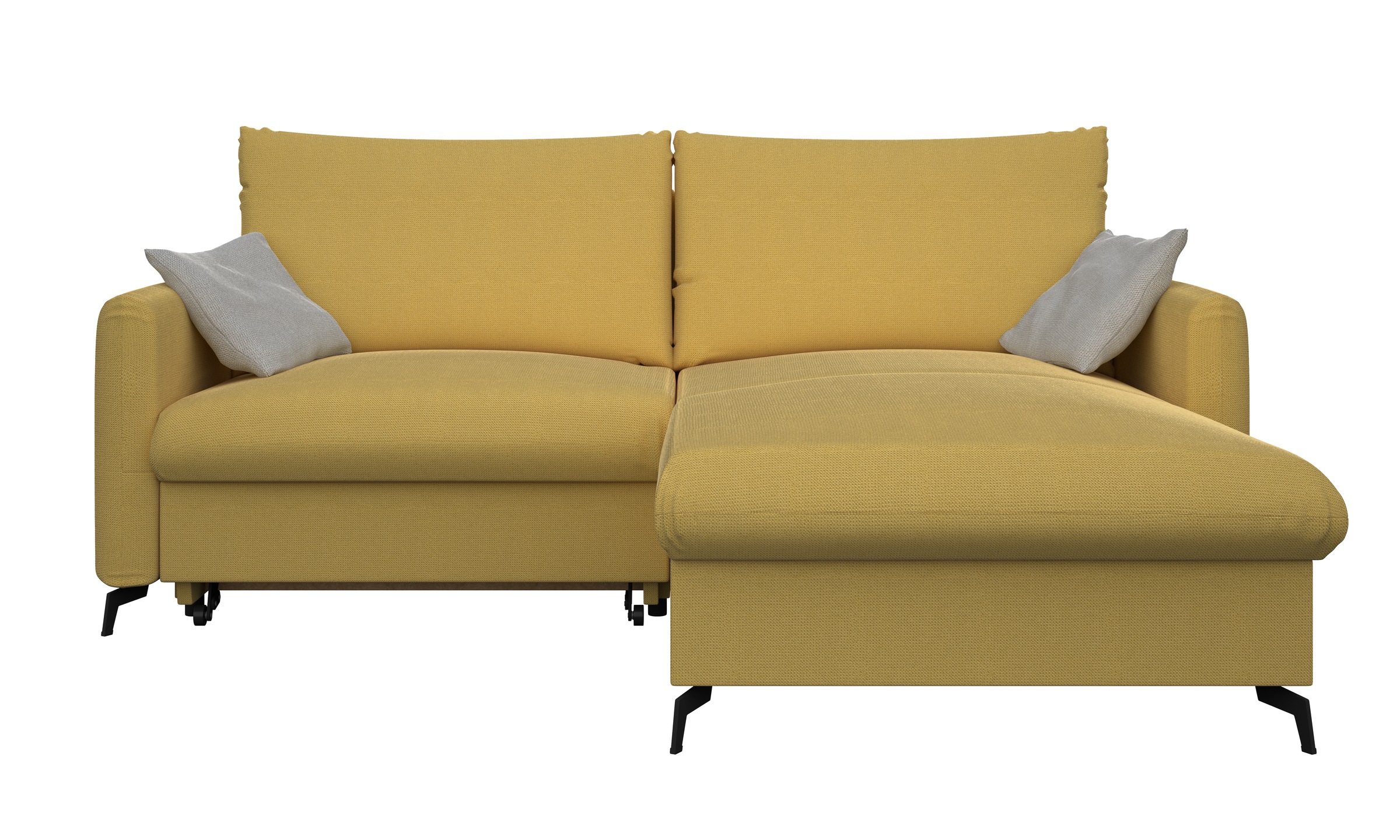 INOSIGN Ecksofa "Leilani", Recamiere beidseitig montierbar, mit Bettfunktio günstig online kaufen
