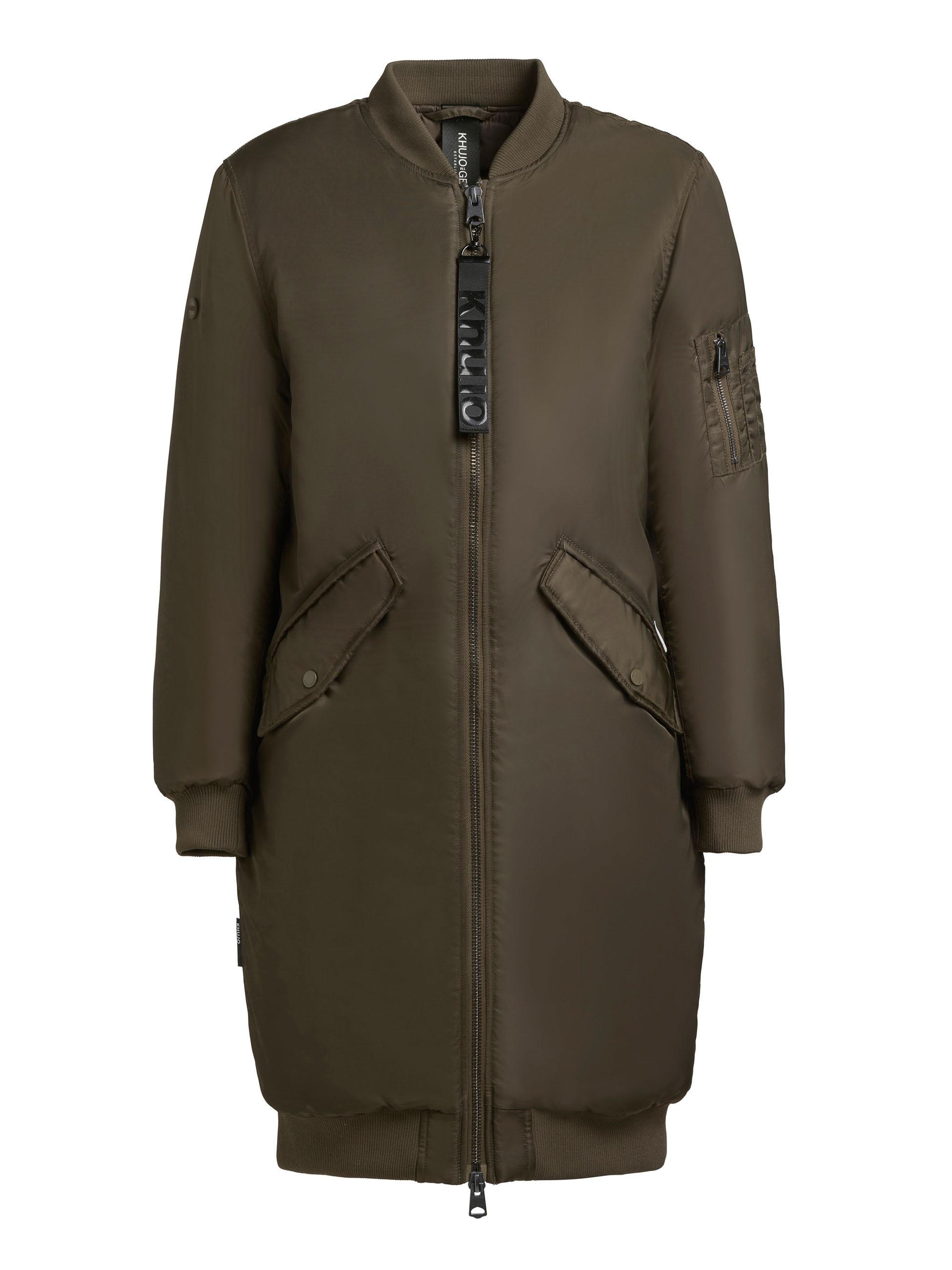 khujo Wintermantel »Lulu« Warm gefütterter Mantel im Bomberjacken-Style