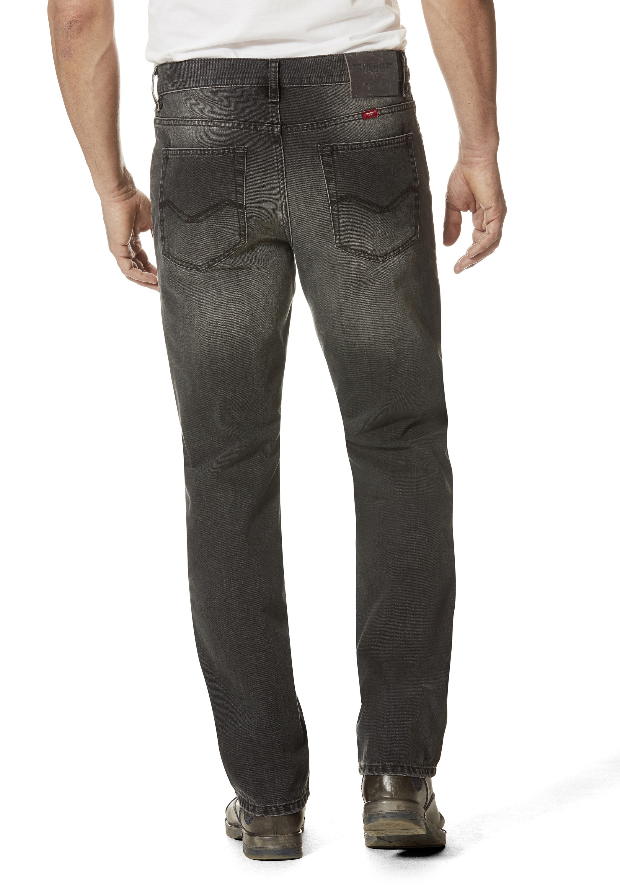 HERO by John Medoox 5-Pocket-Jeans "Phoenix Denim Big Straight Cut Stretch" günstig online kaufen