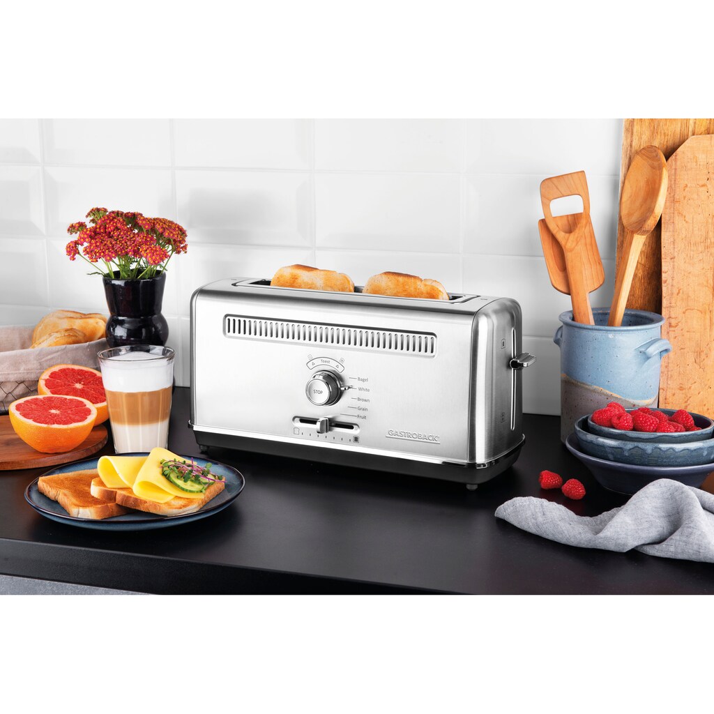 Gastroback Toaster »42394 Design Advanced 4S«, 1100 W