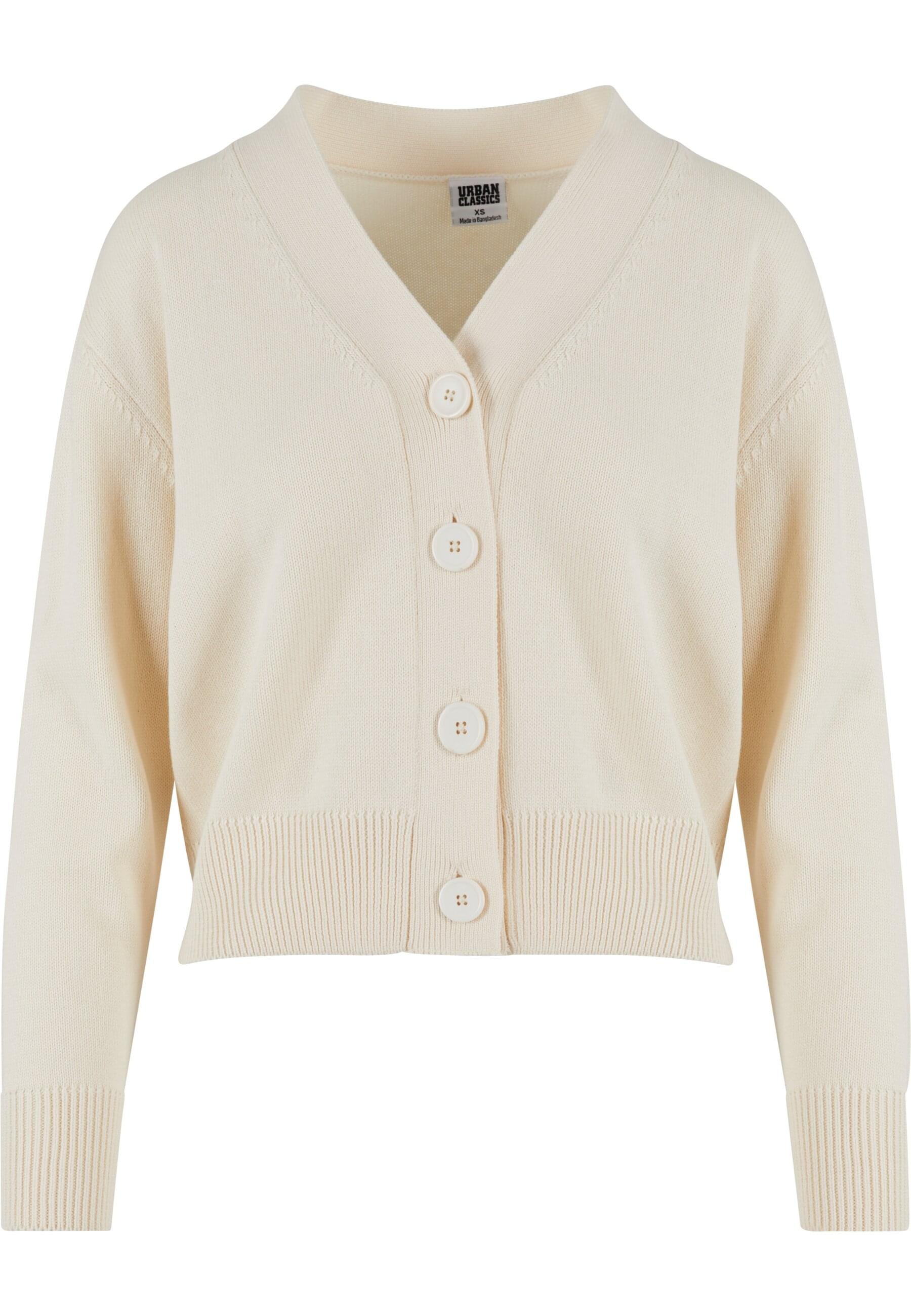 URBAN CLASSICS Strickjacke "Urban Classics Damen Ladies Rib Cardigan" 1 tlg günstig online kaufen