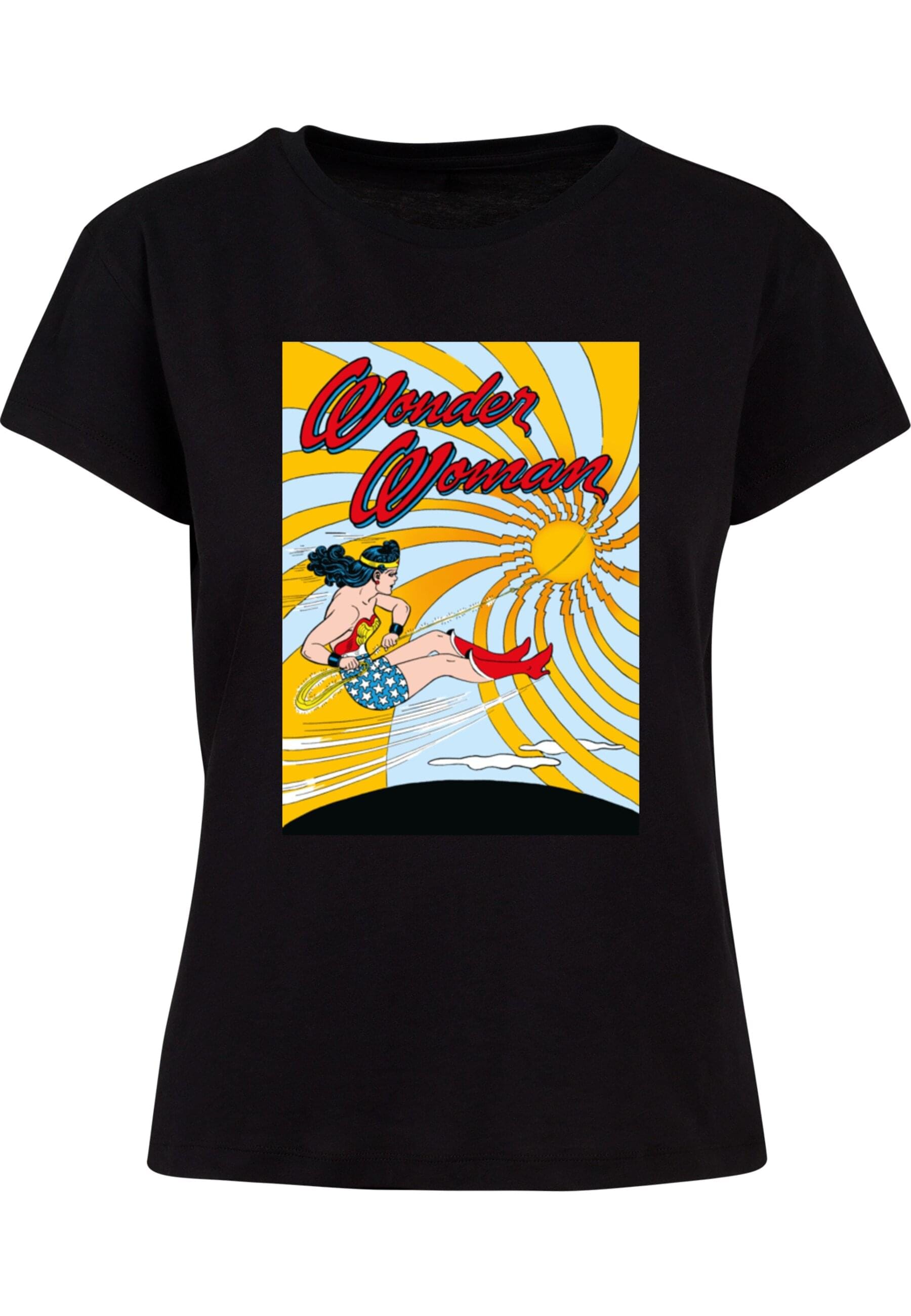 Merchcode T-Shirt "Merchcode Ladies - Wonder Woman Flying - T-Shirt", (1 tl günstig online kaufen