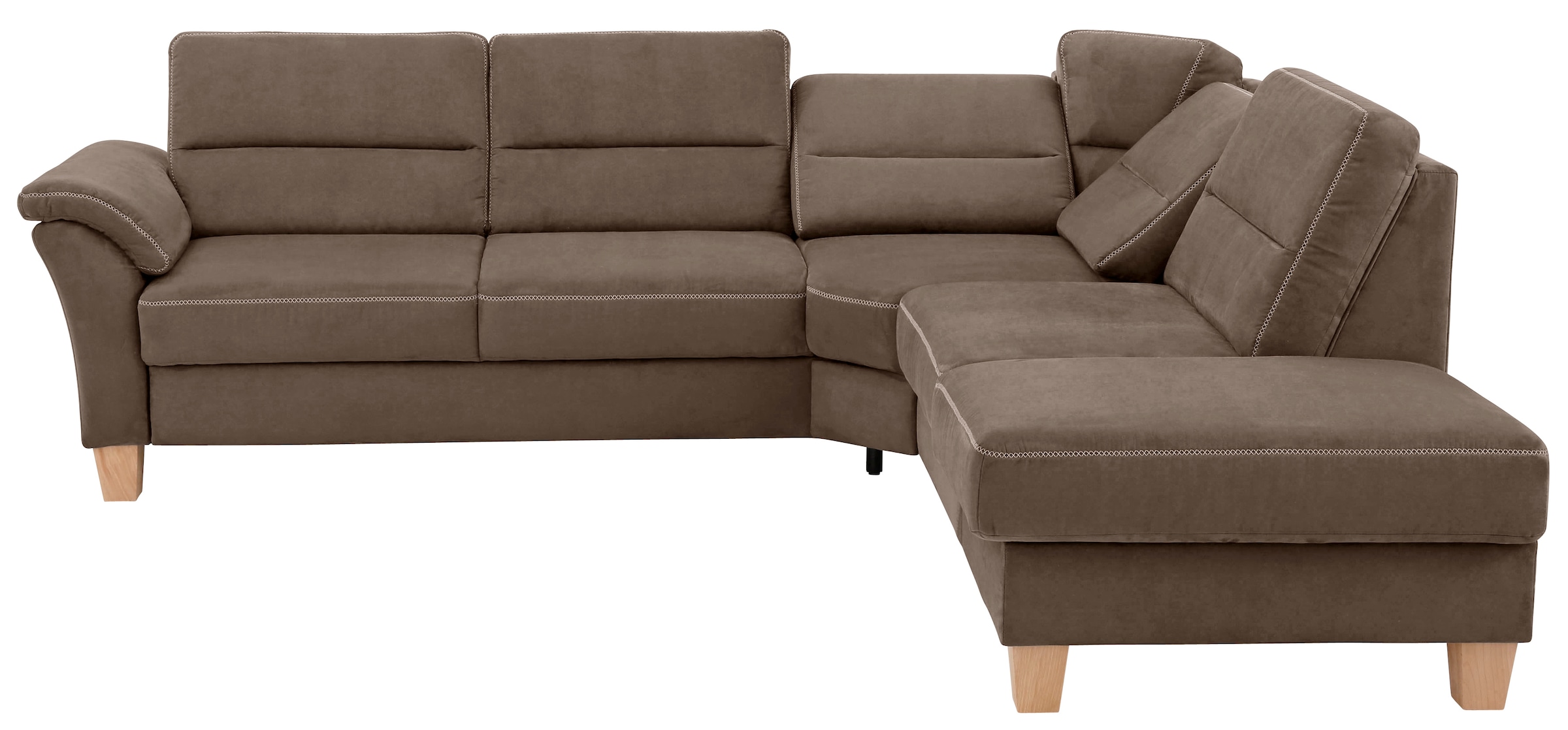 Home affaire Ecksofa »Soleo L-Form«, komfortabel durch Trapezecke mit Relaxfunktion, auch mit Bettfunktion