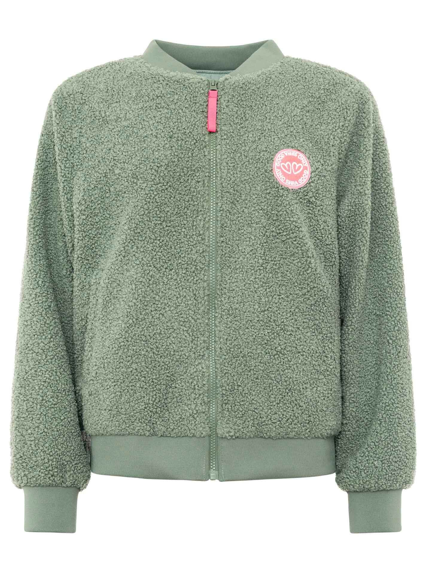 Zwillingsherz Bomberjacke ""Good Vibes"" ohne Kapuze günstig online kaufen