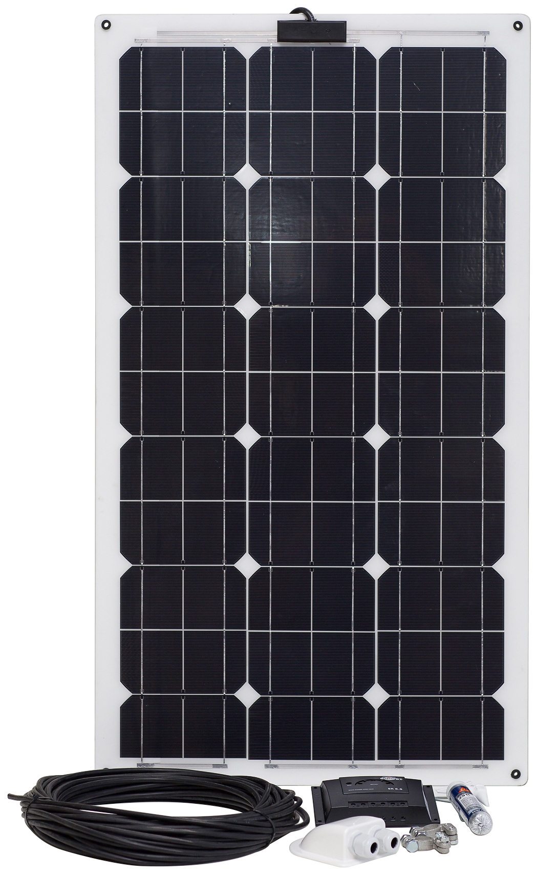Solarmodul »Laminat-Set 70 Watt«, (Set), für Boote und Yachtne
