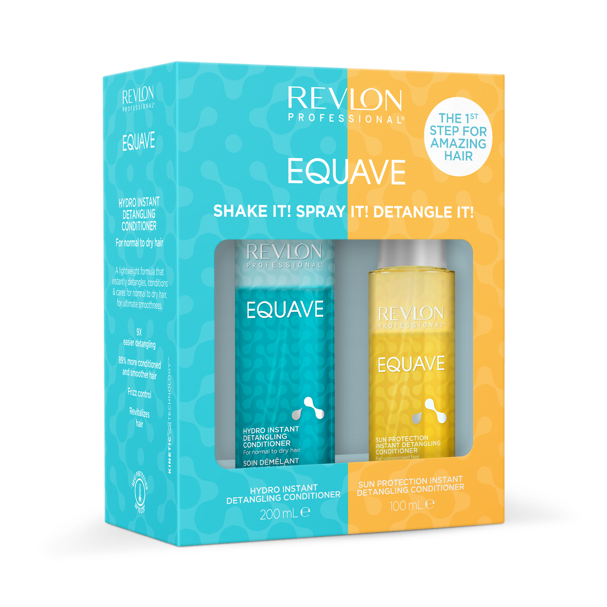 REVLON PROFESSIONAL Haarpflege-Set »EQUAVE DUO-PACK DETANGLING CONDITIONER+SUN PROTECTION CONDITIONER« Limited Edition