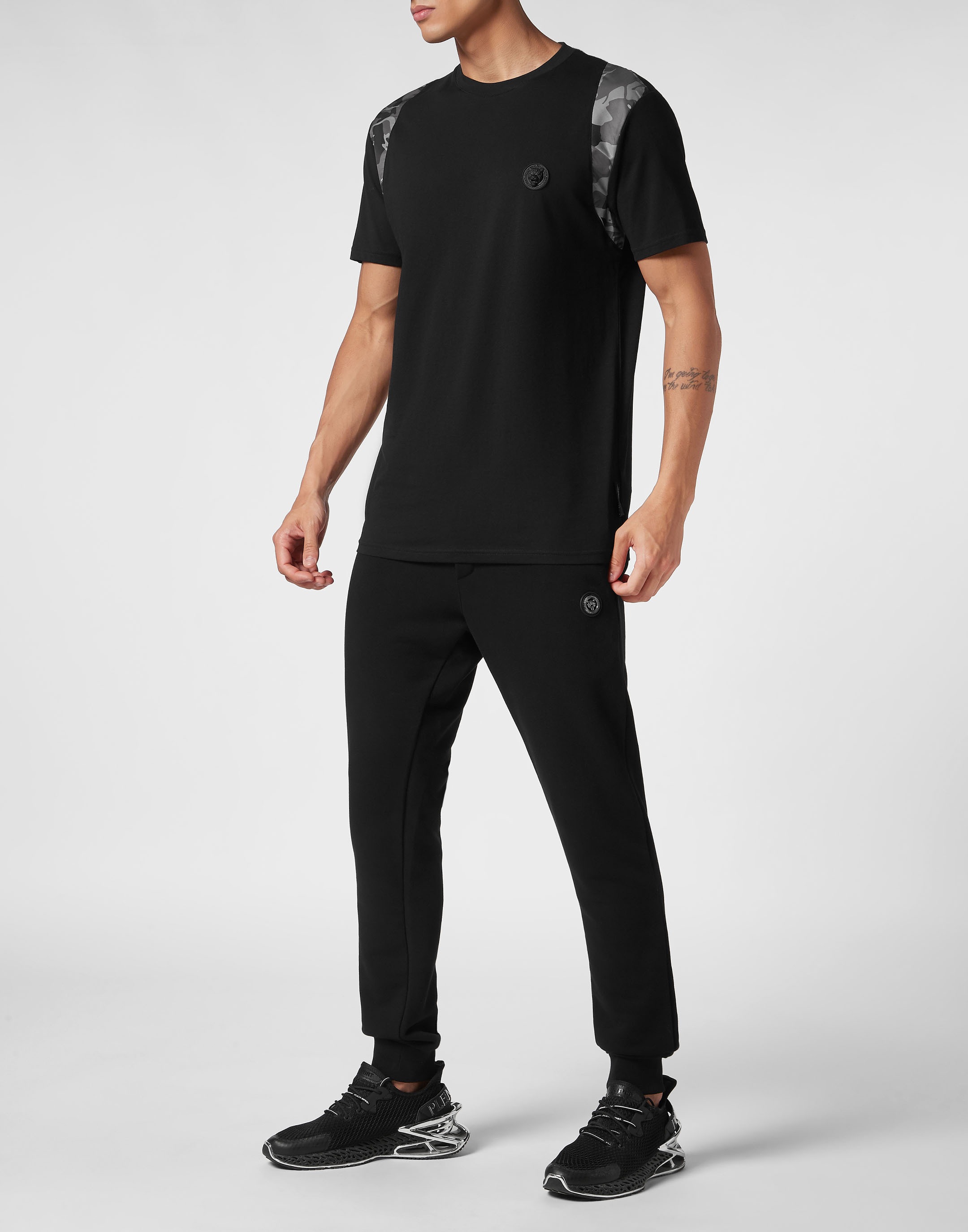 PLEIN SPORT T-Shirt »T-shirt Round Neck SS Camouflage«