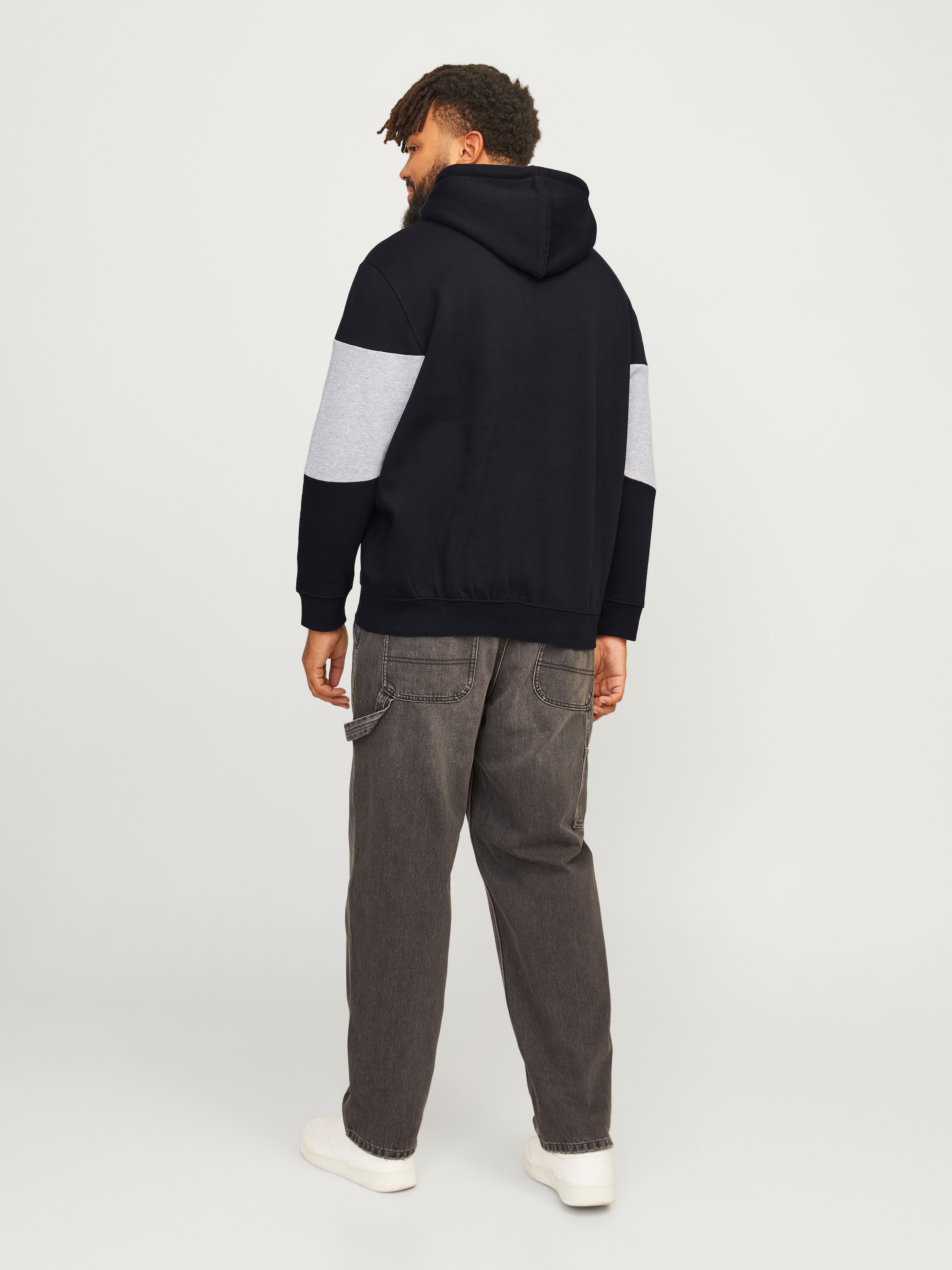 Jack & Jones PlusSize Kapuzensweatshirt »JJELEGACY BLOCKING SWEAT HOOD NOOS PLS«