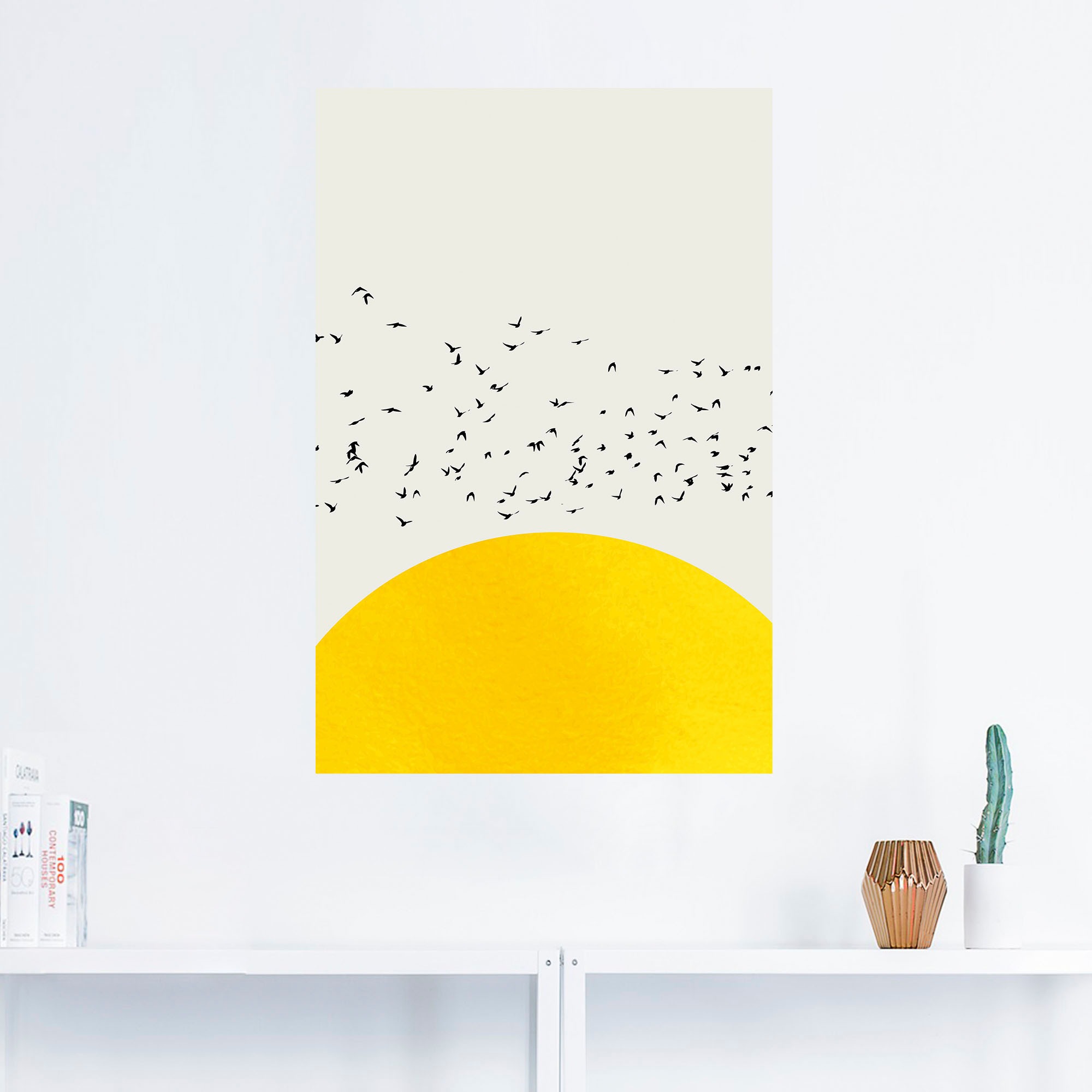 Artland Wandbild »Tausend Vögel«, Vogelbilder, (1 St.), als Alubild, Leinwandbild, Wandaufkleber oder Poster in versch. Größen