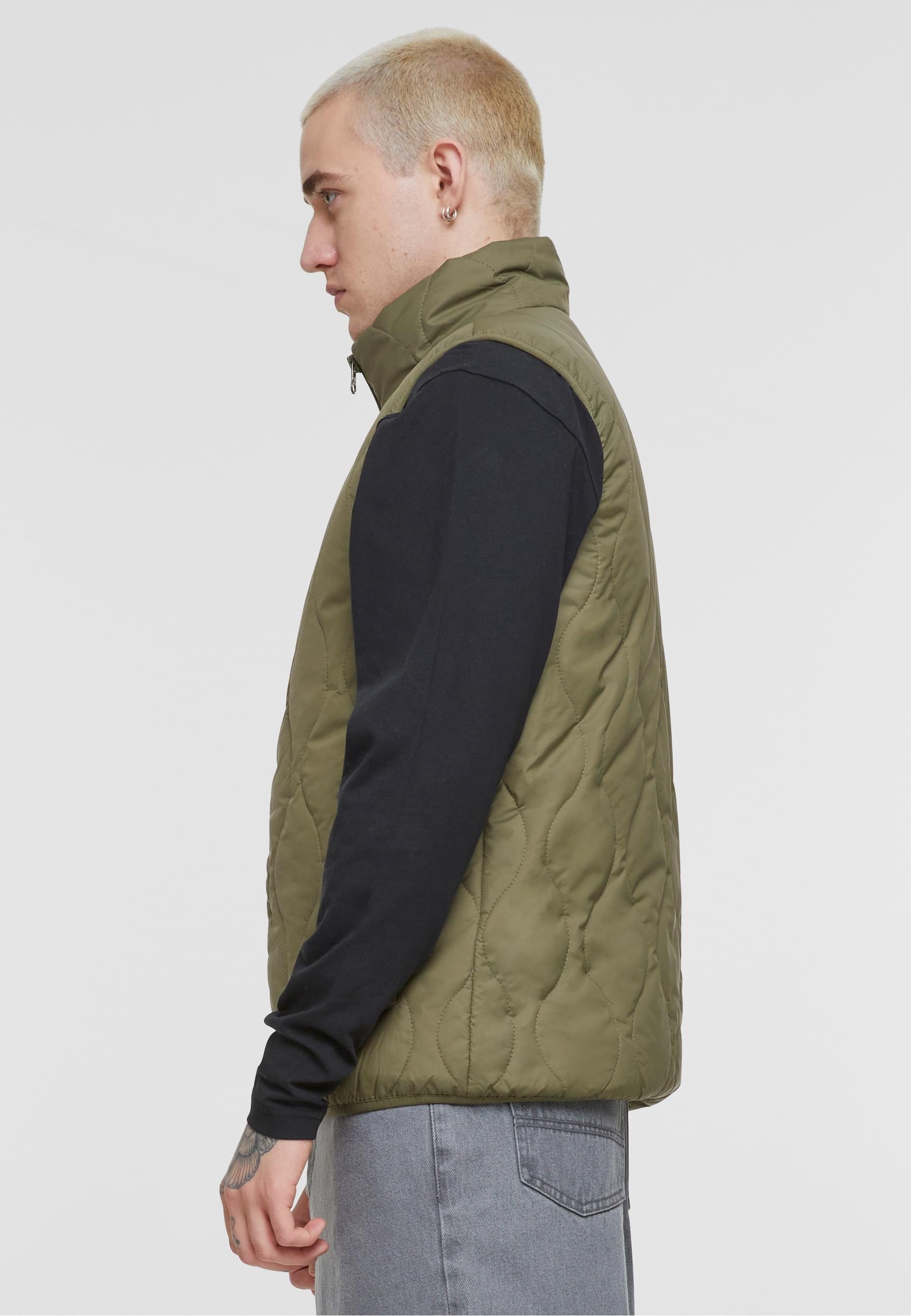URBAN CLASSICS Steppweste »Urban Classics Mens Super Light Bubble Vest«, (1 tlg.)
