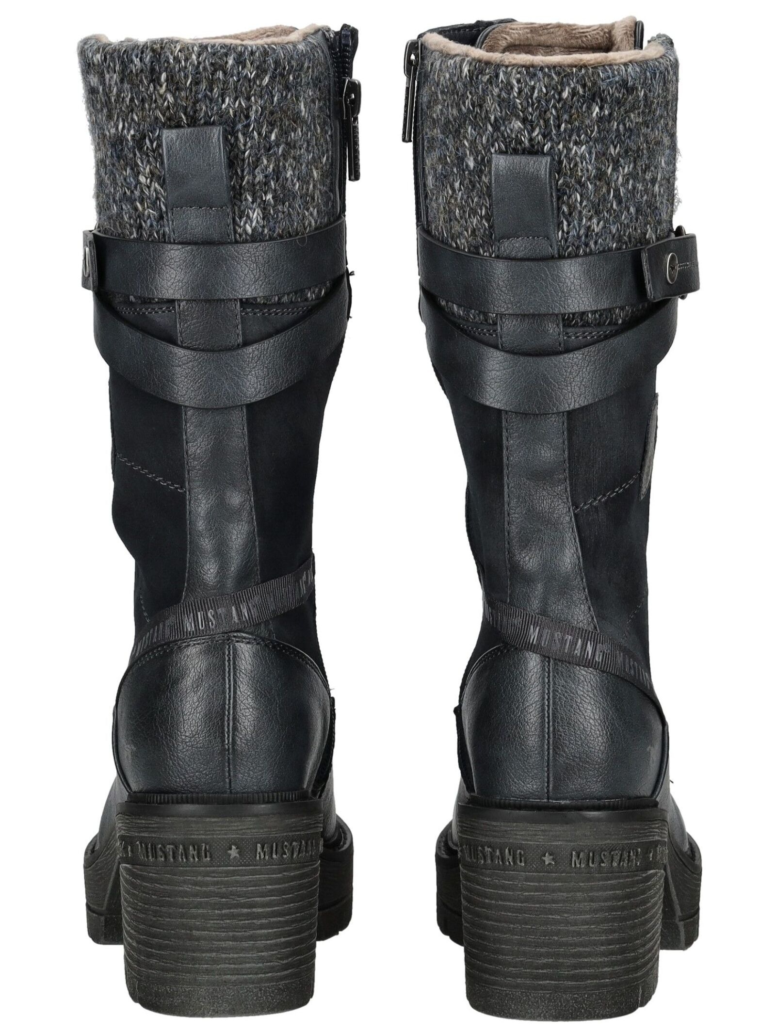 Mustang Shoes Schnürstiefel »Mustang Shoes Stiefel Lederimitat/Textil«
