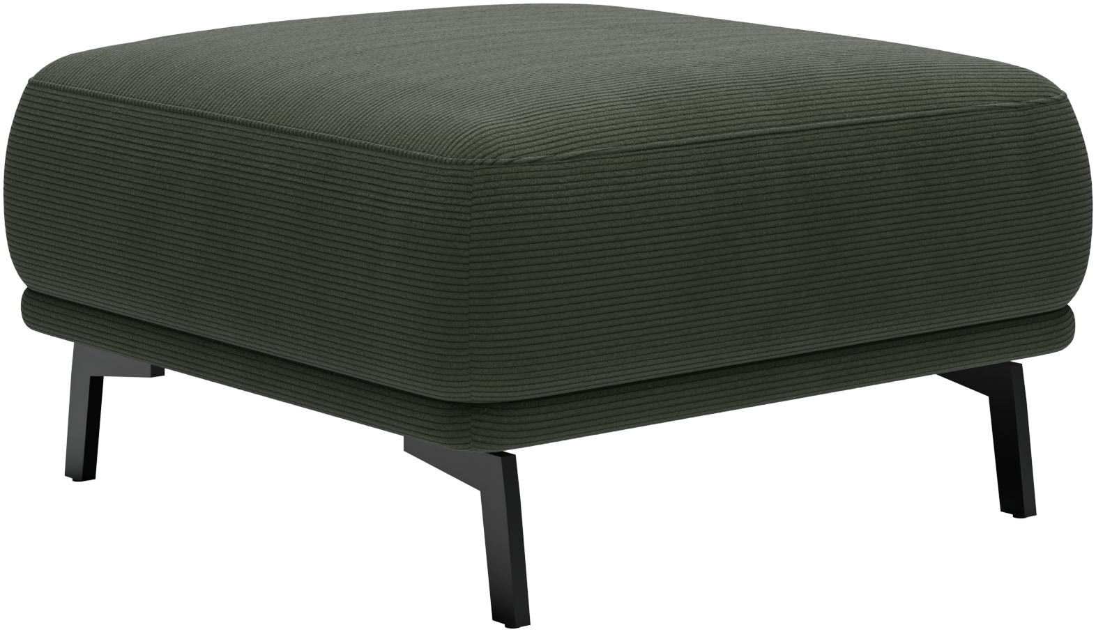 SCHÖNER WOHNEN-Kollektion Polsterhocker "Tossa, smarte Ergänzung für dein Wohnzimmer, Breite 73 cm" 1 Stk. tlg. Flexibler Komfort, edle Optik & saugroboterfreundlich