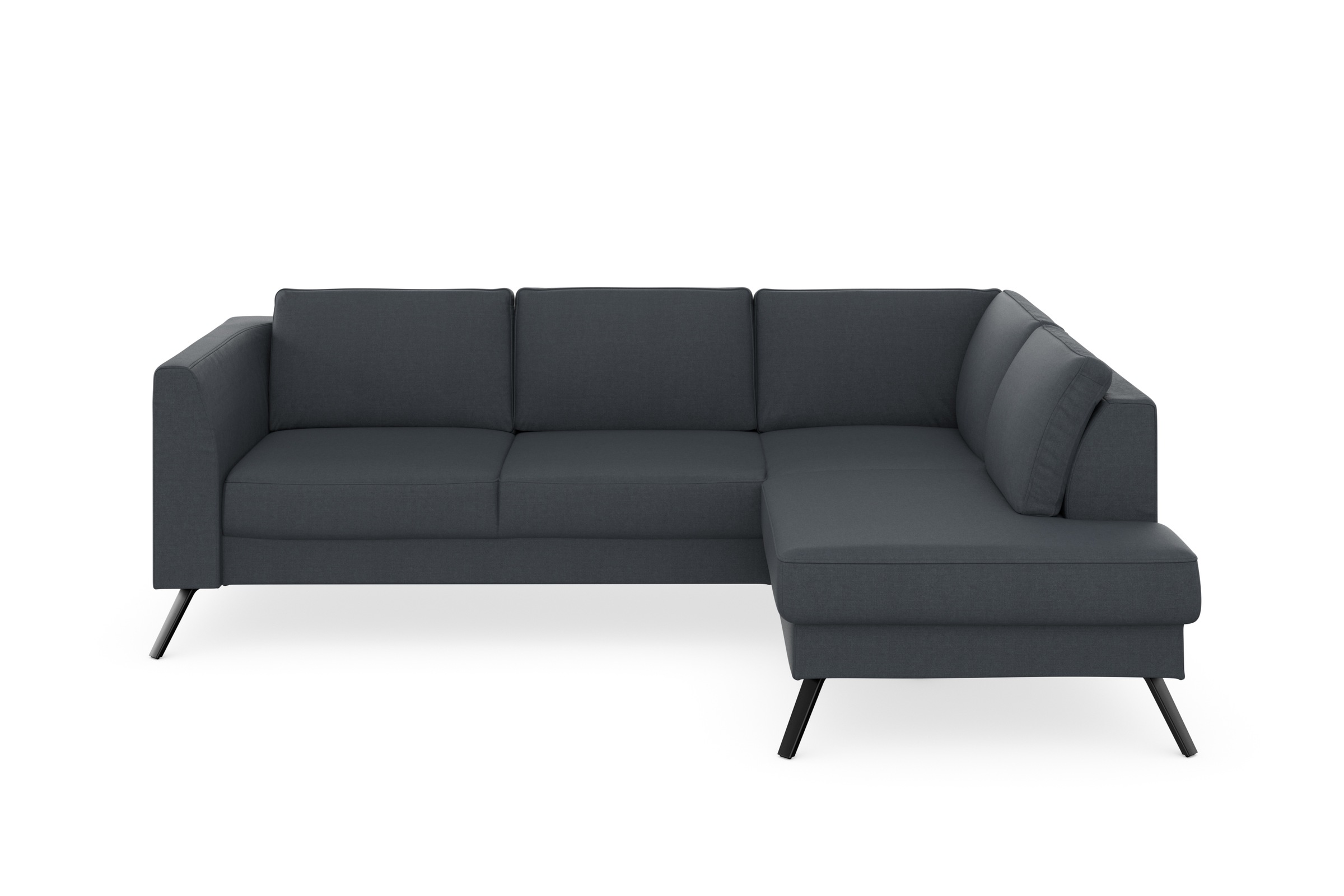 sit&more Ecksofa »Lindholm L-Form«, mit Sitztiefenverstellung und Federkern