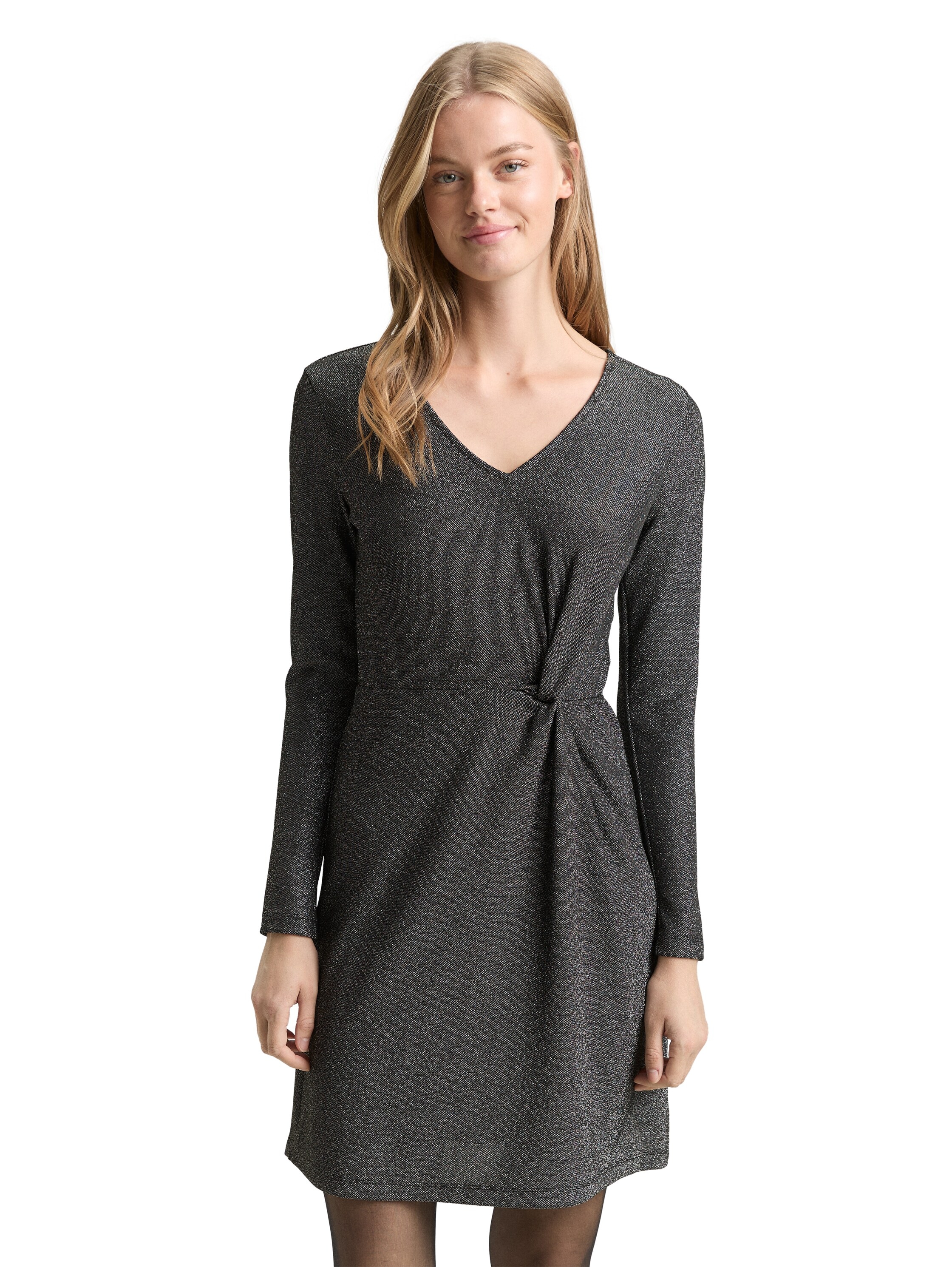 TOM TAILOR Denim Minikleid mit Knotendetail günstig online kaufen