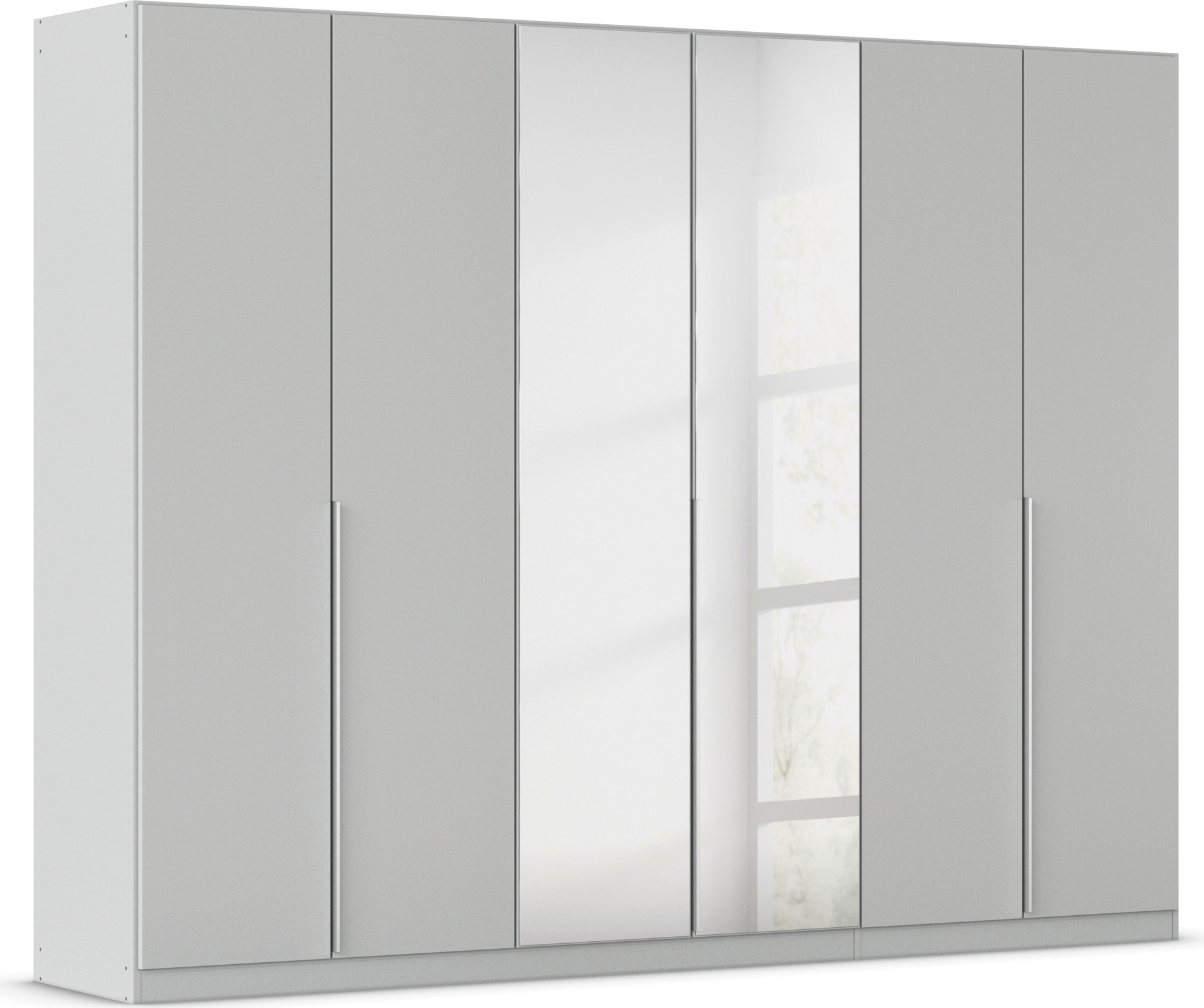 OTTO home Drehtürenschrank "Kleiderschrank Schrank Garderobe AGORDO mit Dekor- oder Hochglanzfront" in zwei Griff-Farben, Breiten 91-405 cm, durchdachte Innenausstattung, in 8 Breiten und 2 Höhen MADE IN GERMANY