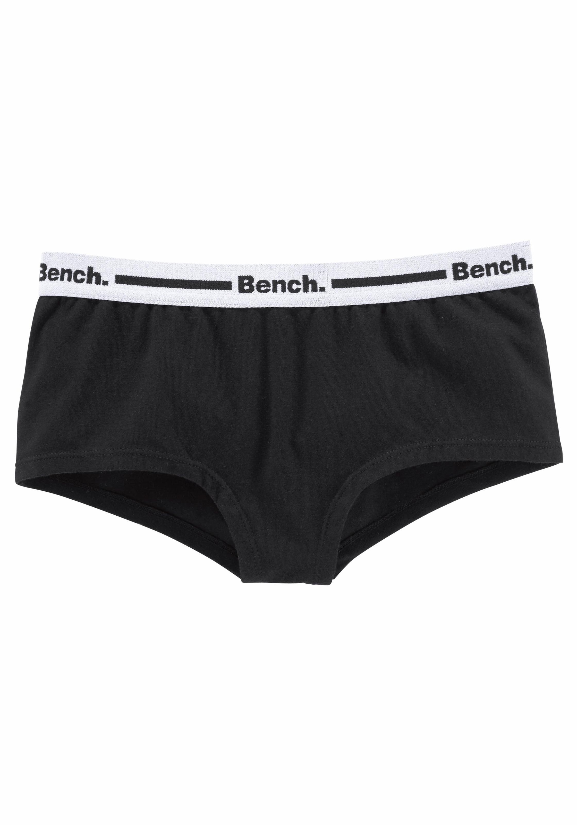 Bench. Panty, (Packung, 3 St.), mit Logo Webbund