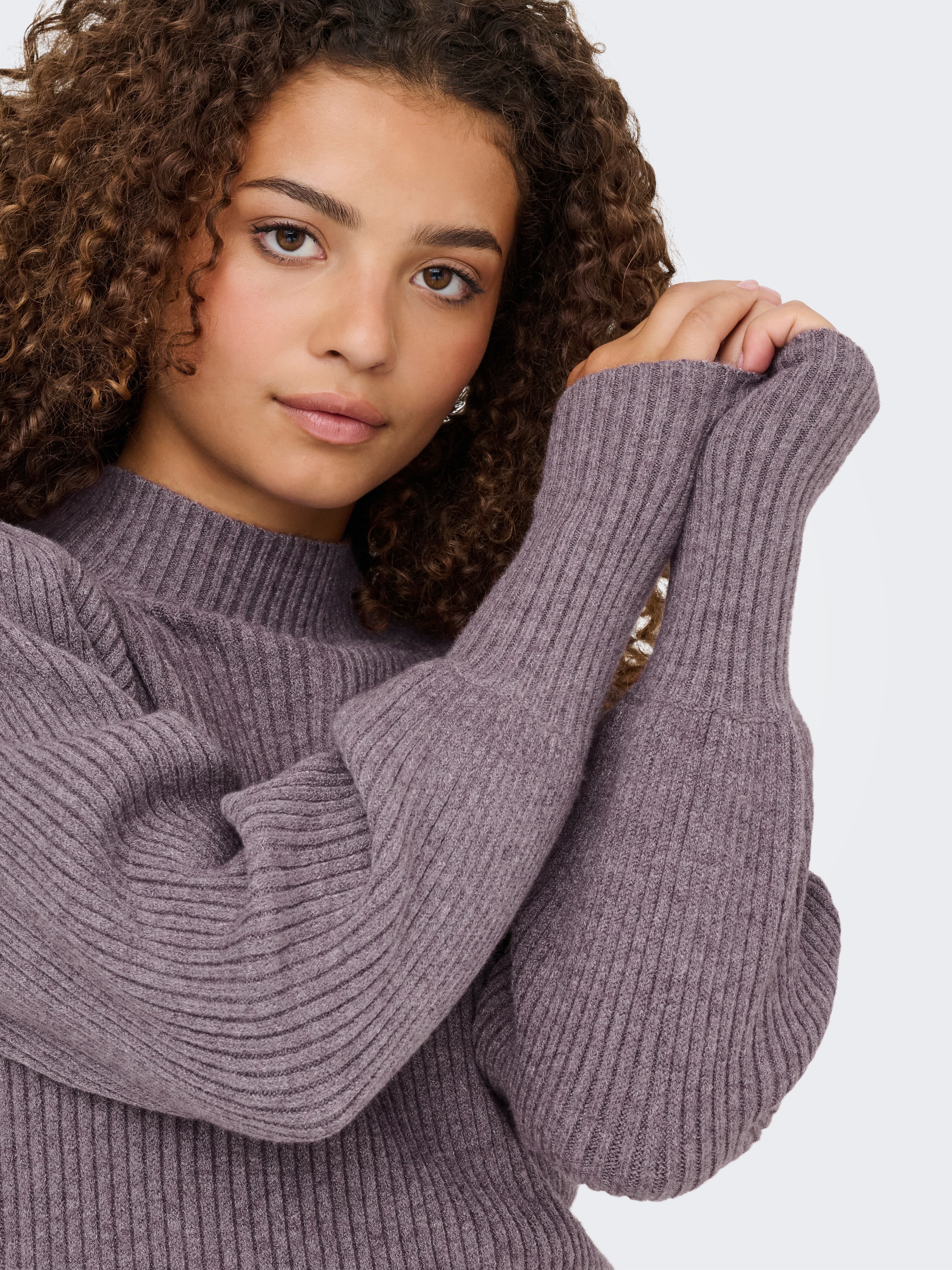 ONLY Strickpullover "ONLKATIA L/S HIGHNECK PULLOVER KNT NOOS" günstig online kaufen