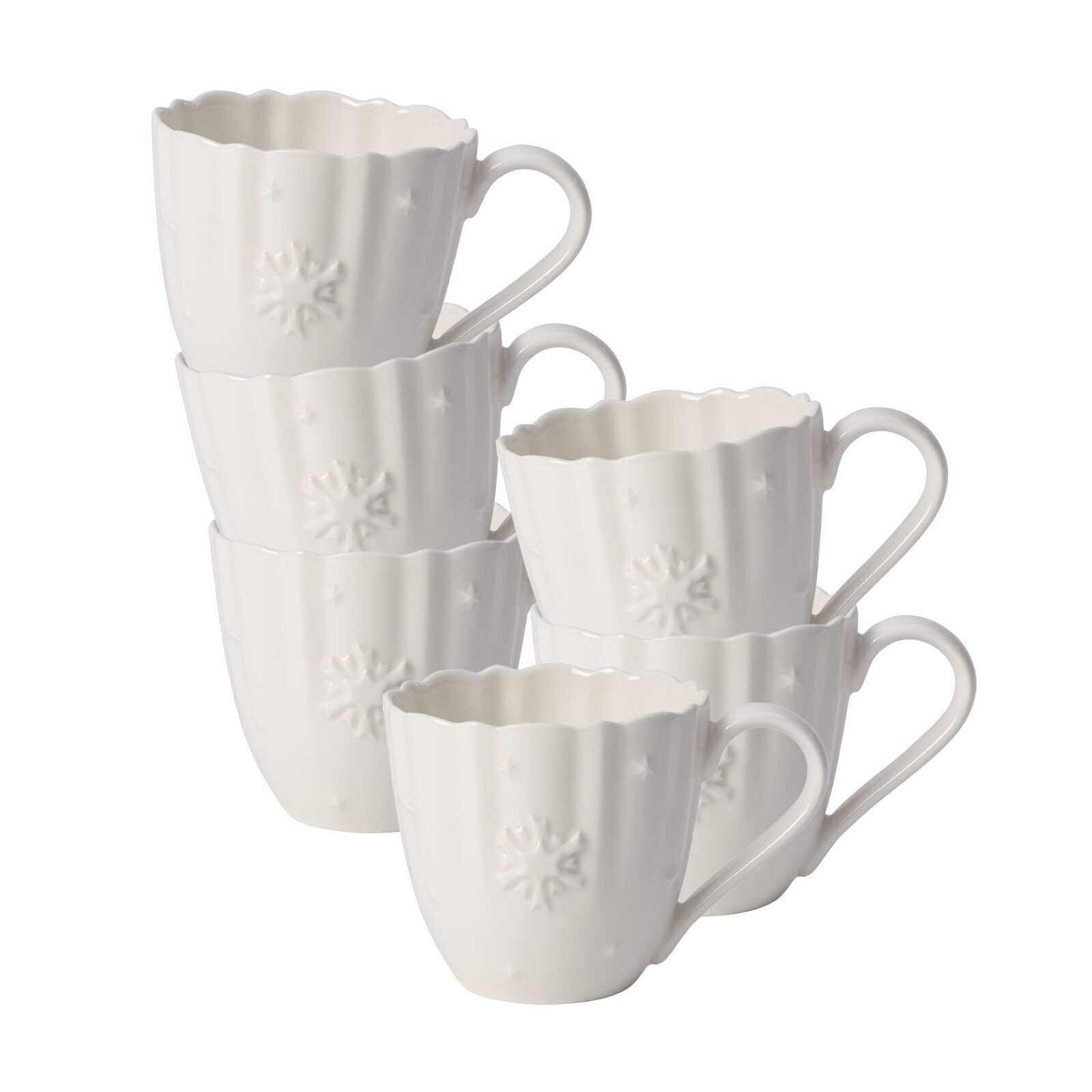 Villeroy & Boch Tasse "Tassen Toys Delight Royal Classic 180 ml 6er Set wei günstig online kaufen