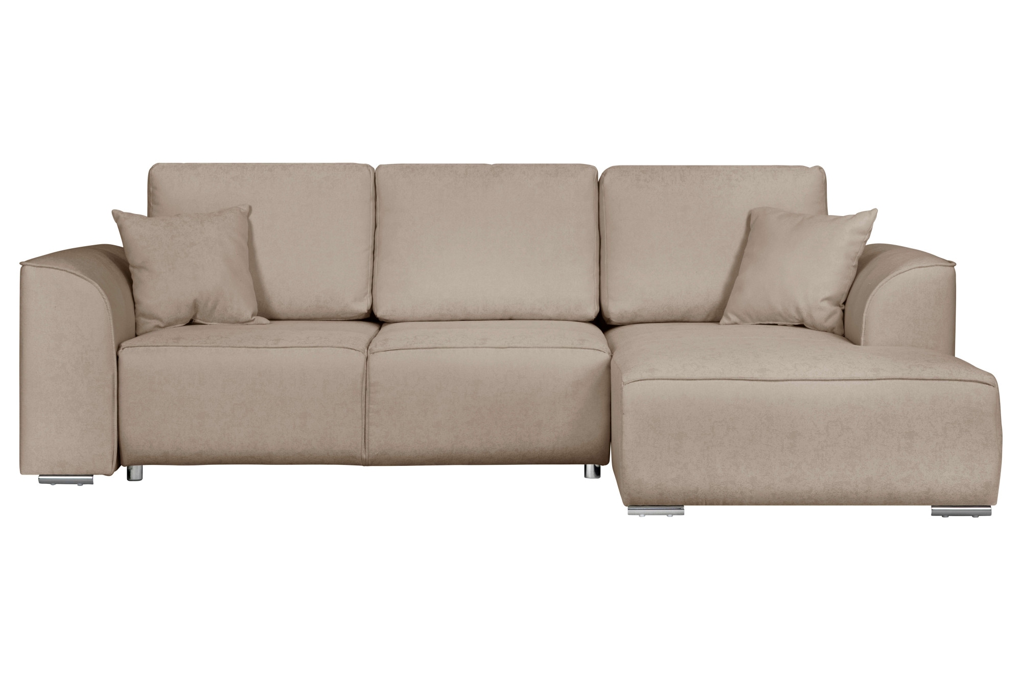 INOSIGN Ecksofa »BEATRICE optionale Schlafsofa mit Bettkasten, B/T/H: 265/170/86 cm«, L-Form, wahlweise auch mit Bettfunktion und Bettkasten