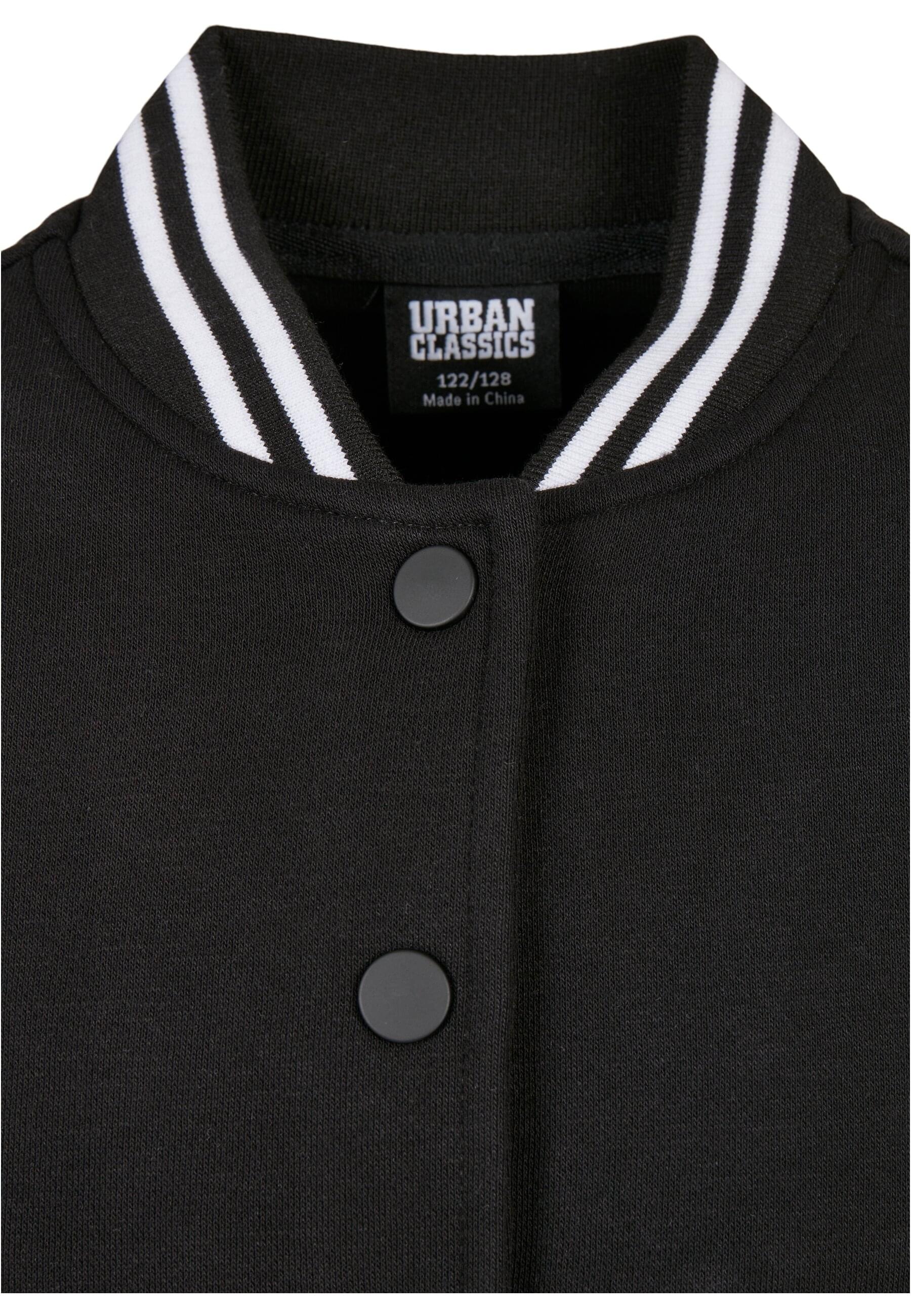 Thumbnail - URBAN CLASSICS Allwetterjacke "Urban Classics Damen Girls Inset College Sweat Jacket" 1 Stk. tlg. ohne Kapuze