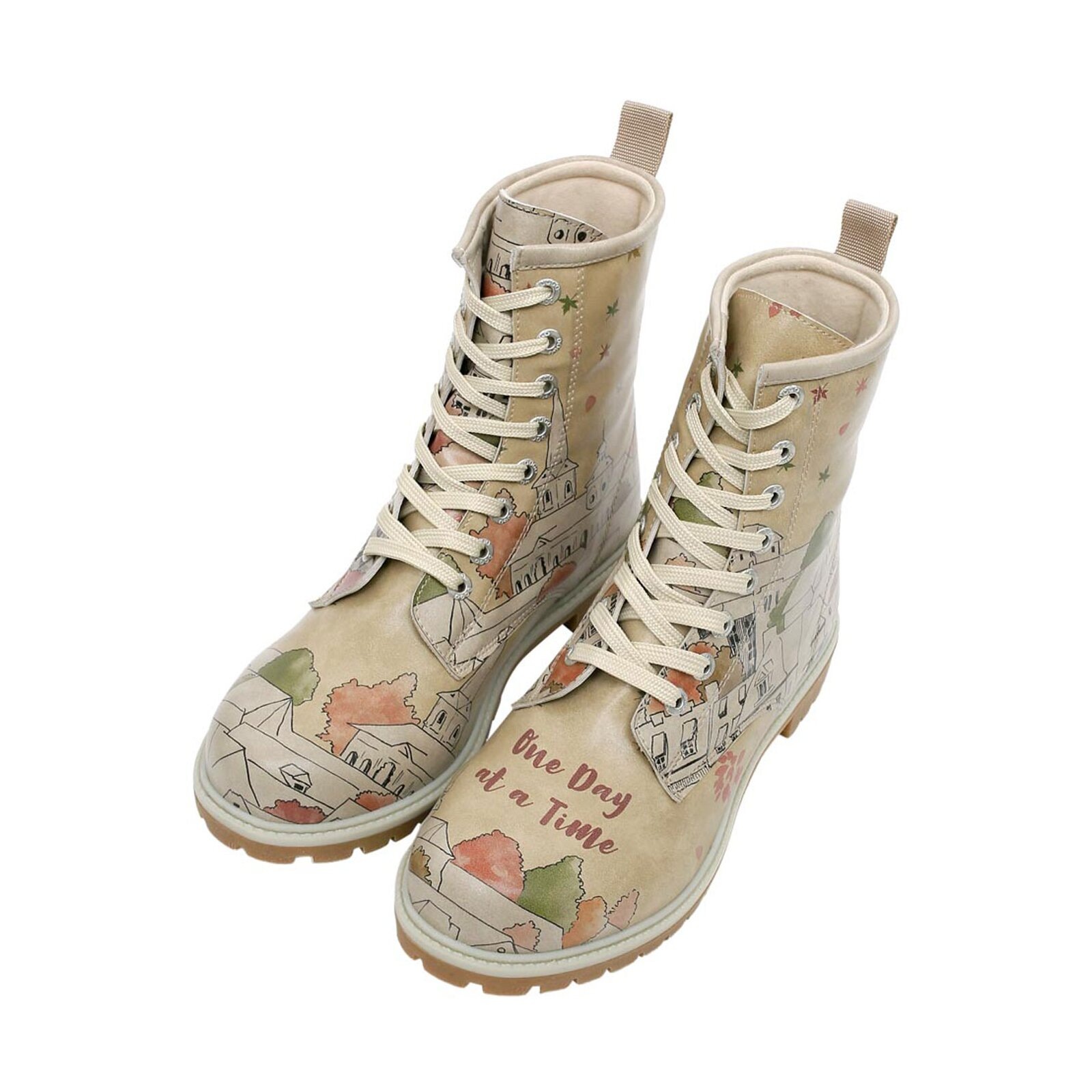 DOGO Schnürboots "Longe Boots Schnürstiefel Dynamic Spirit Damen Stiefelett günstig online kaufen