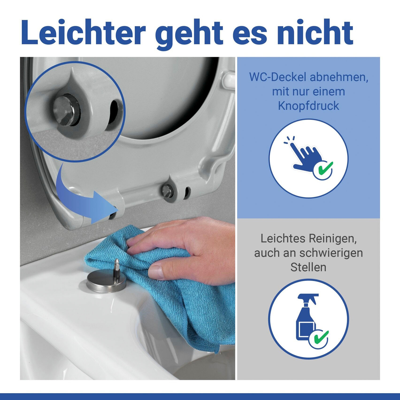WENKO WC-Sitz »Ottana« Mit Absenkautomatik
