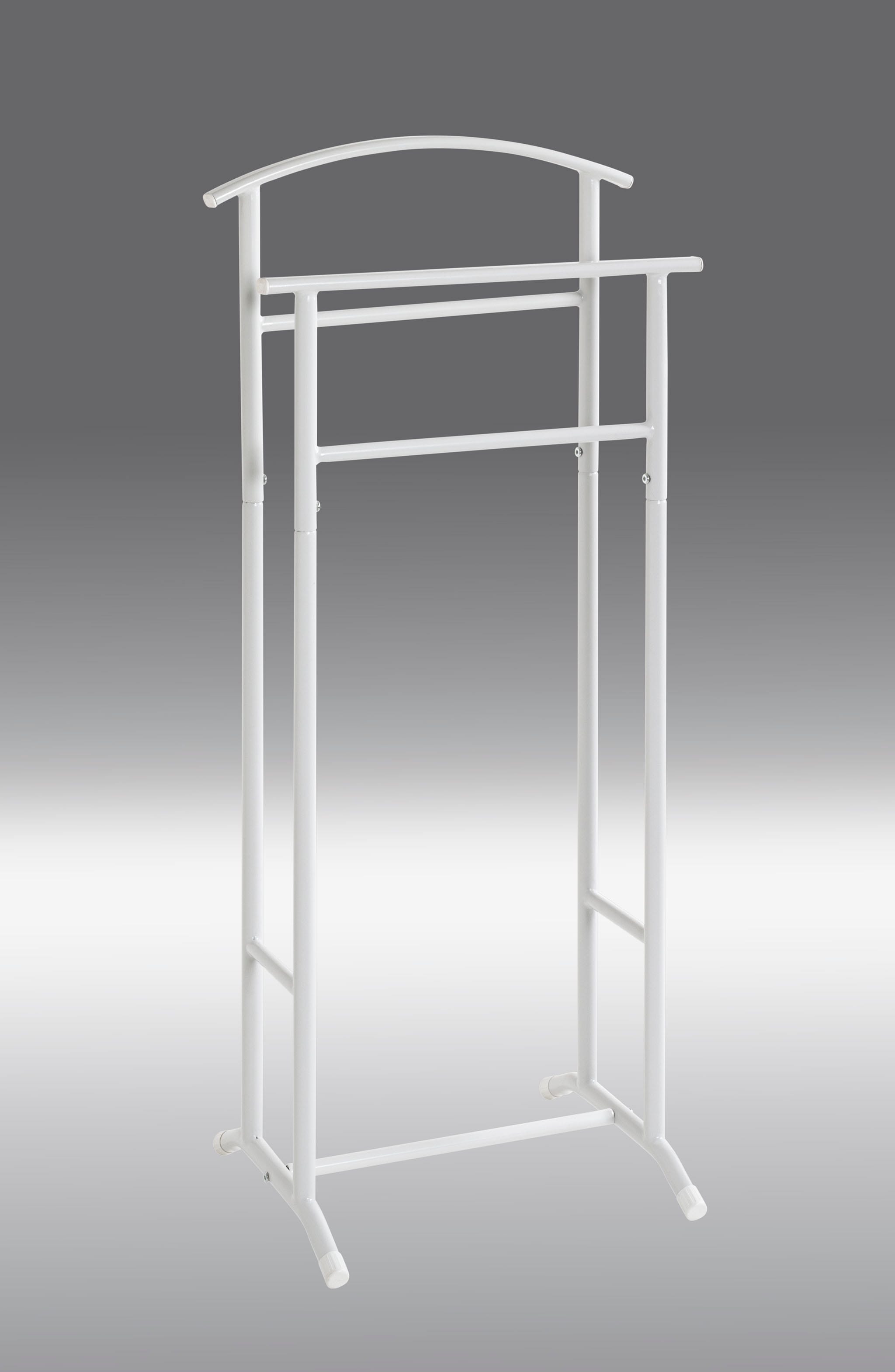 HAKU "Anzugständer, Dressboy, Kleiderboy, Kleiderbutler, Stiller Diener" Freiform - aus Metall -B/T/H 48/36/107 cm