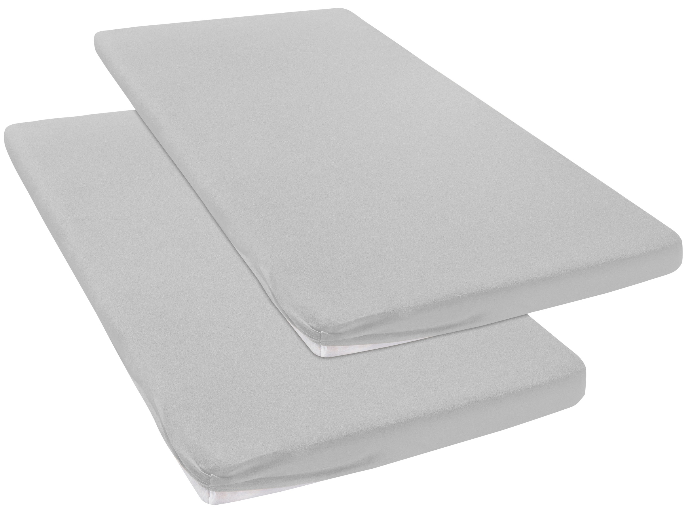 OTTO home Spannbettlaken "Topper Basic, in Gr. 90x200, 140x200 oder 180x200 cm" Baumwolle, Matratzen bis 8 cm Höhe, Bettlaken, Spannbetttuch, Laken
