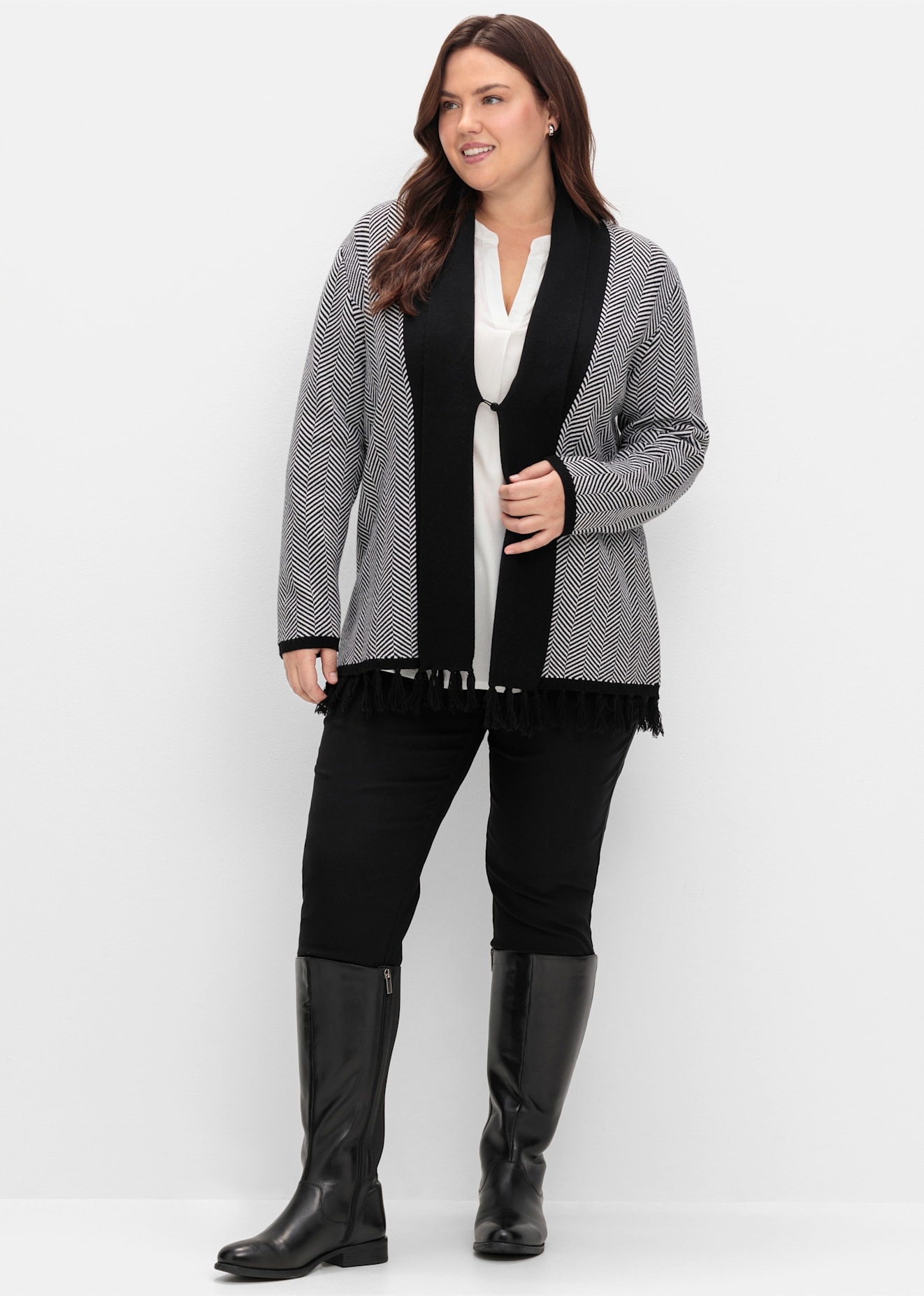 Sheego Strickjacke günstig online kaufen