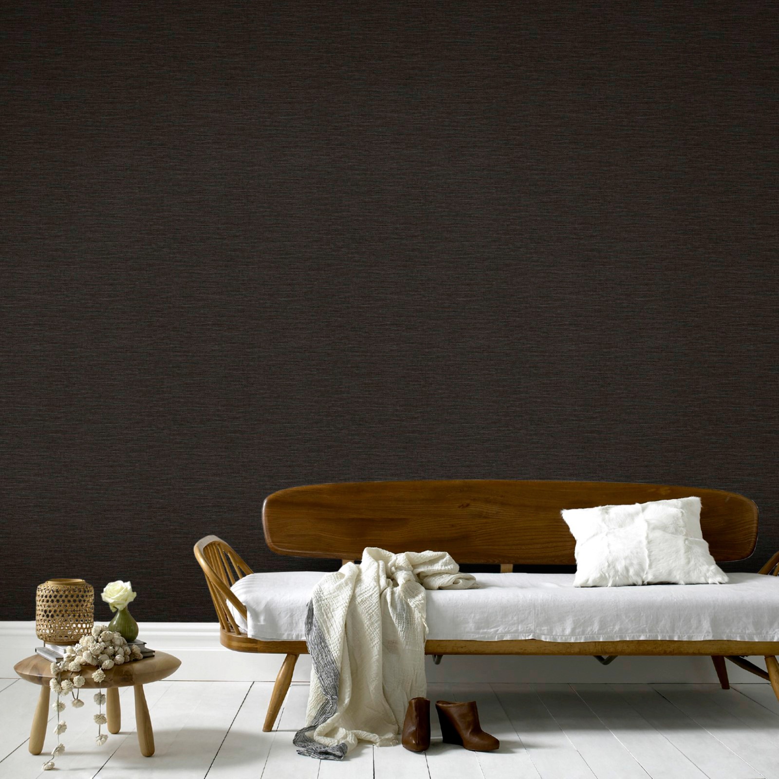 WOW Vliestapete »Weaving Rot«, FSC® zertifiziert, mit lebhaftem Druck, 10 Meter Länge