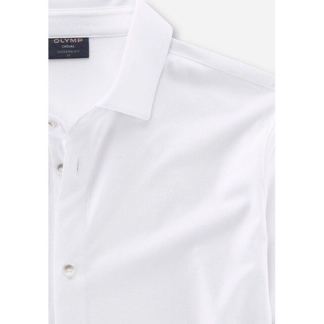 Langarm-Poloshirt | Fit« OLYMP ▷ BAUR »Modern bestellen