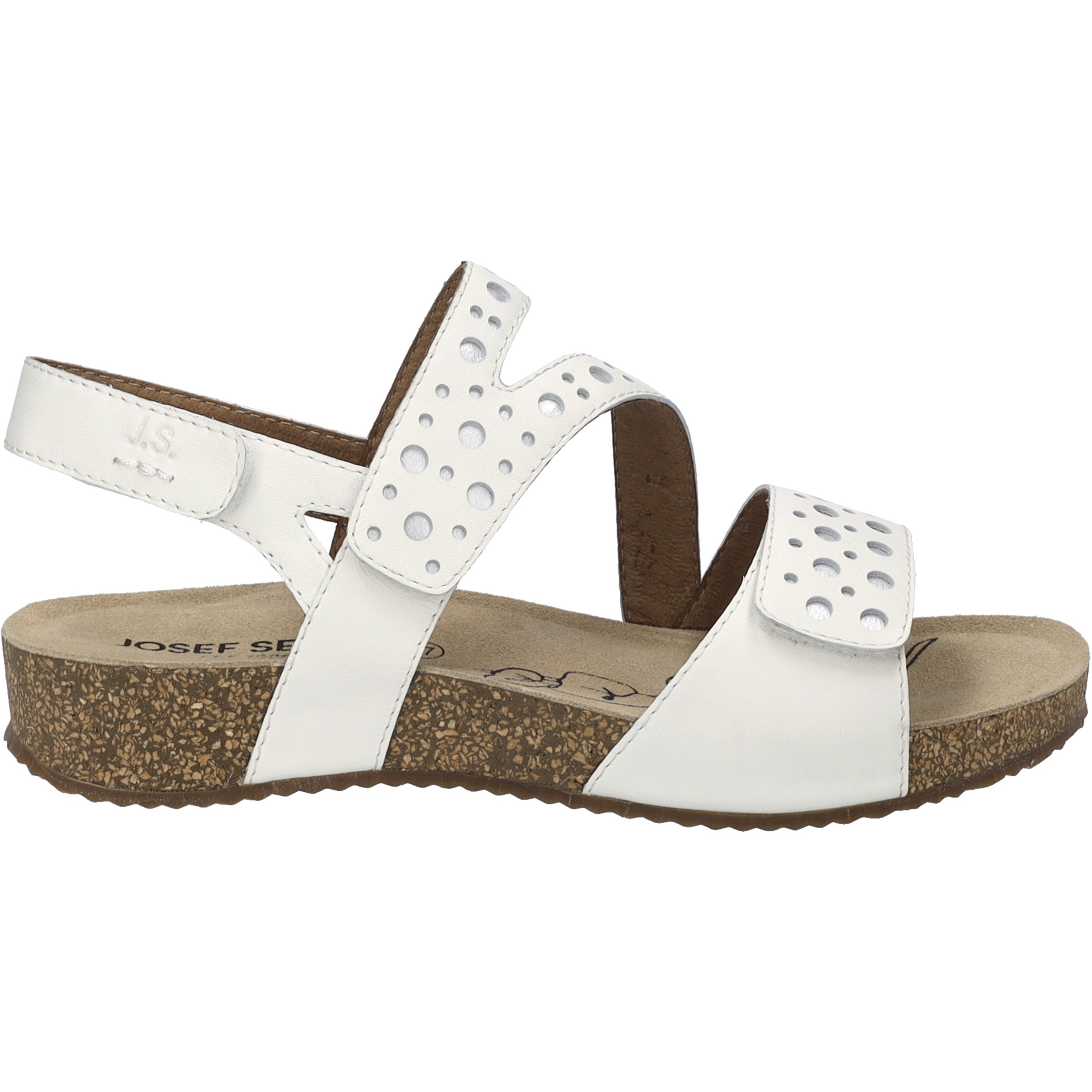 Josef Seibel Sandale "Tonga 91, weiss-silber" günstig online kaufen