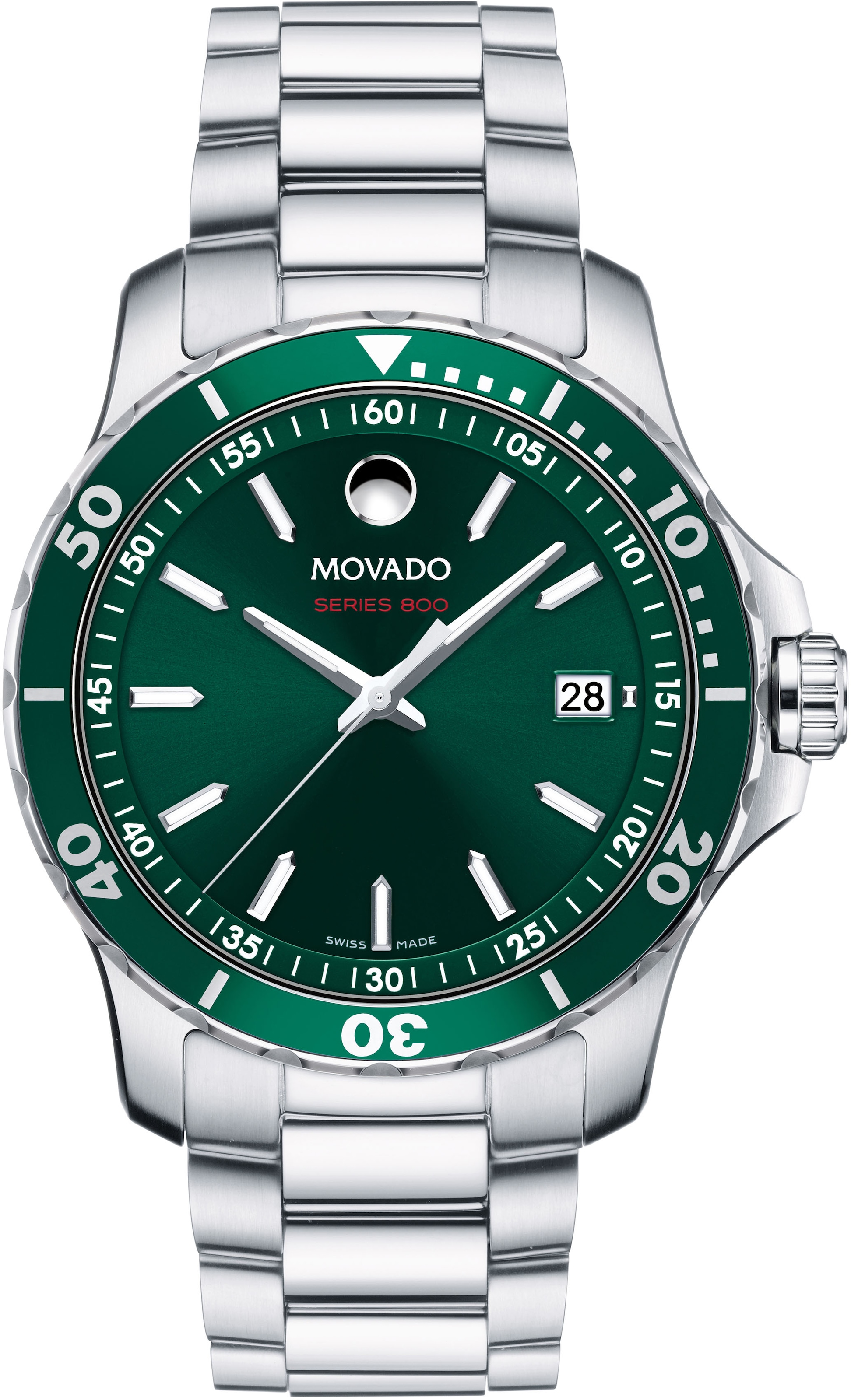 MOVADO Schweizer Uhr »Series 800, 2600136«, Quarzuhr, Armbanduhr, Herrenuhr, Damenuhr, Swiss Made