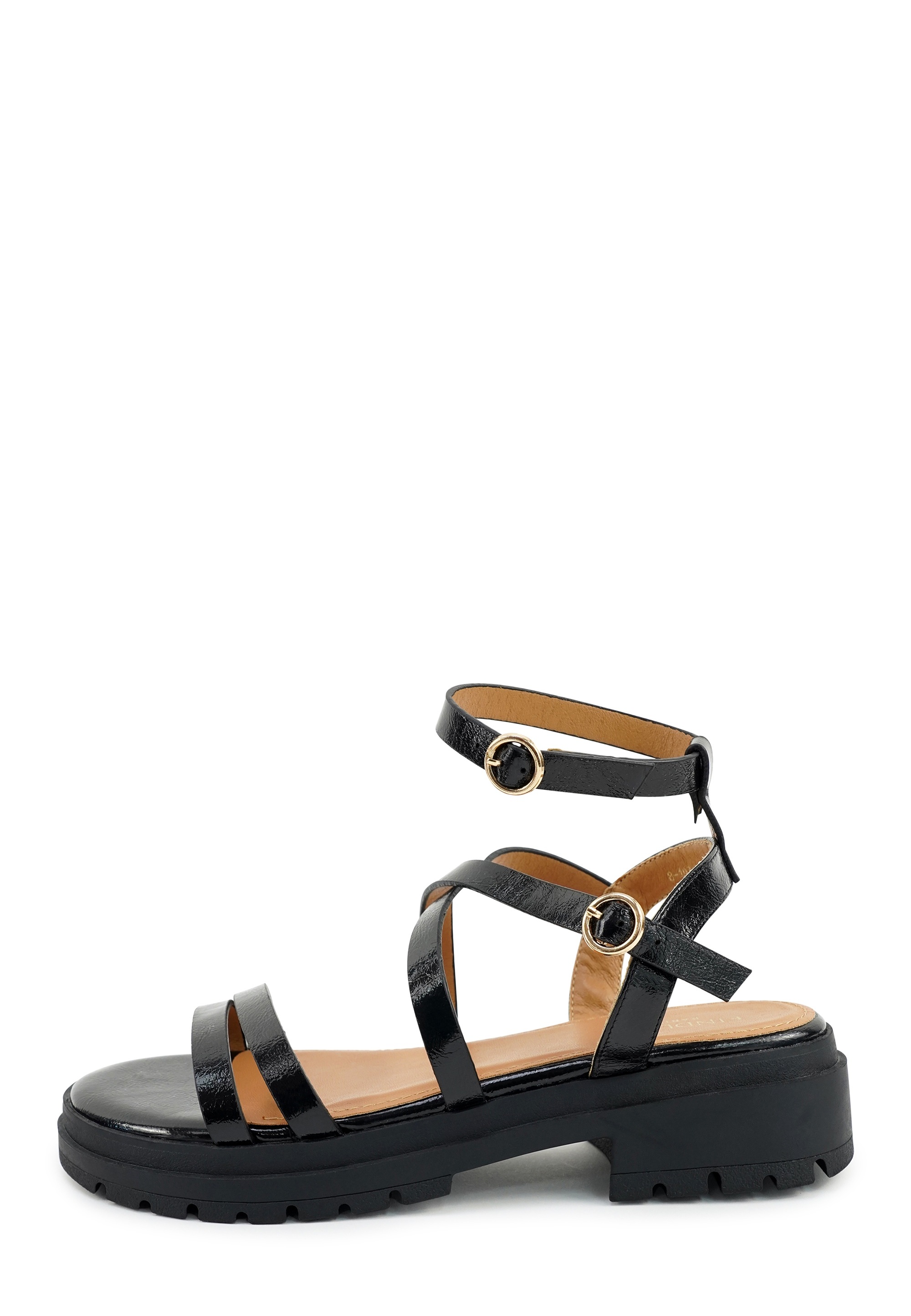 Findlay Sandale »KAIA«  mit Riemchen in Lackoptik