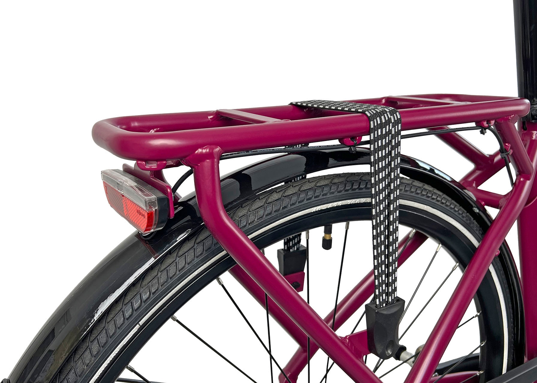 LLobe »City E-Bike 28" Millenium 7G« 10 Gang Shimano Tourney Schaltwerk Kettenschaltung Frontmotor 250 W