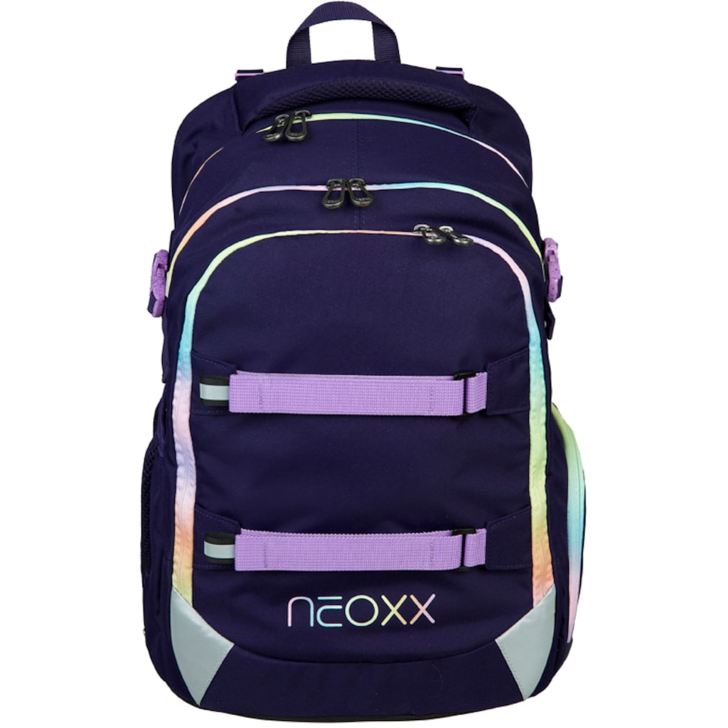 neoxx Schulrucksack »Active, Mindful Magic«, reflektierende Details