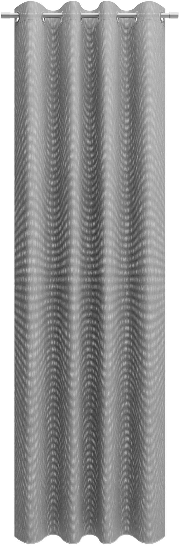 Neutex for you Vorhang "RAYA" Ösen 1 Stk. tlg. Grafische Linienstruktur günstig online kaufen