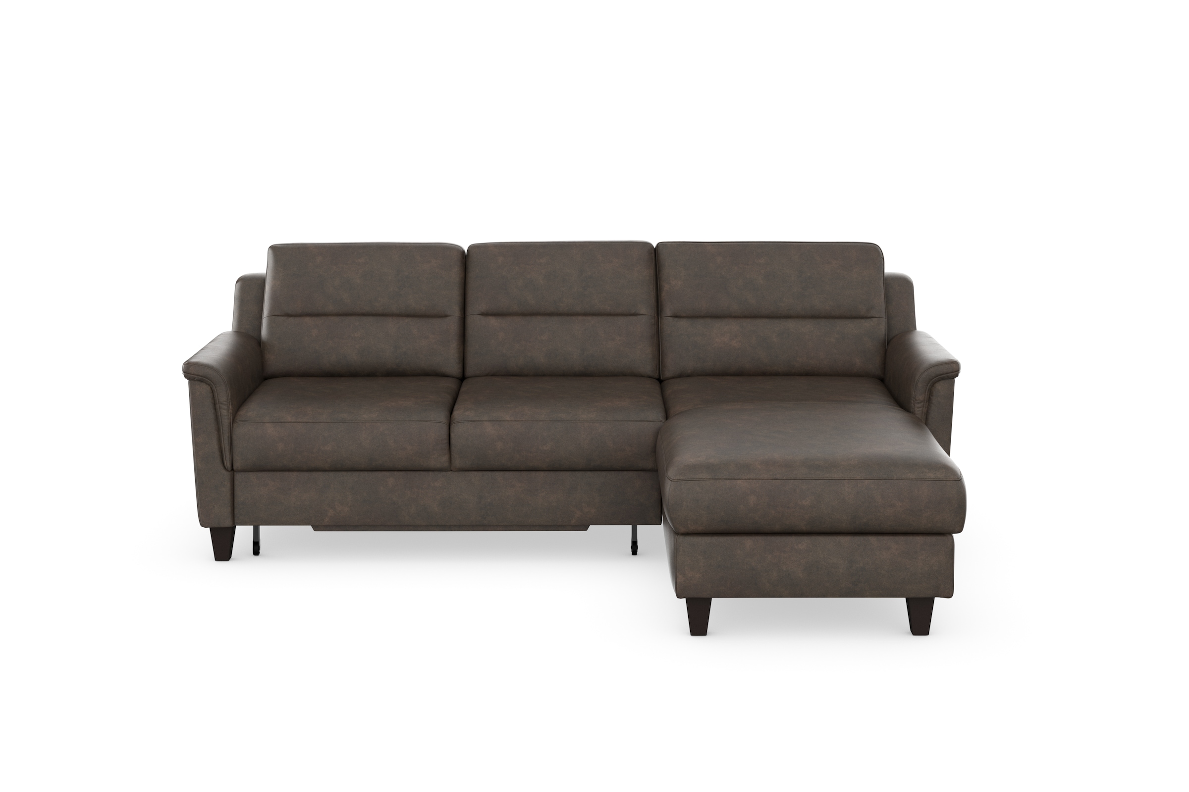 sit&more Ecksofa »Farö L-Form«, inklusive Federkern, wahlweise mit Bettfunktion und Bettkasten