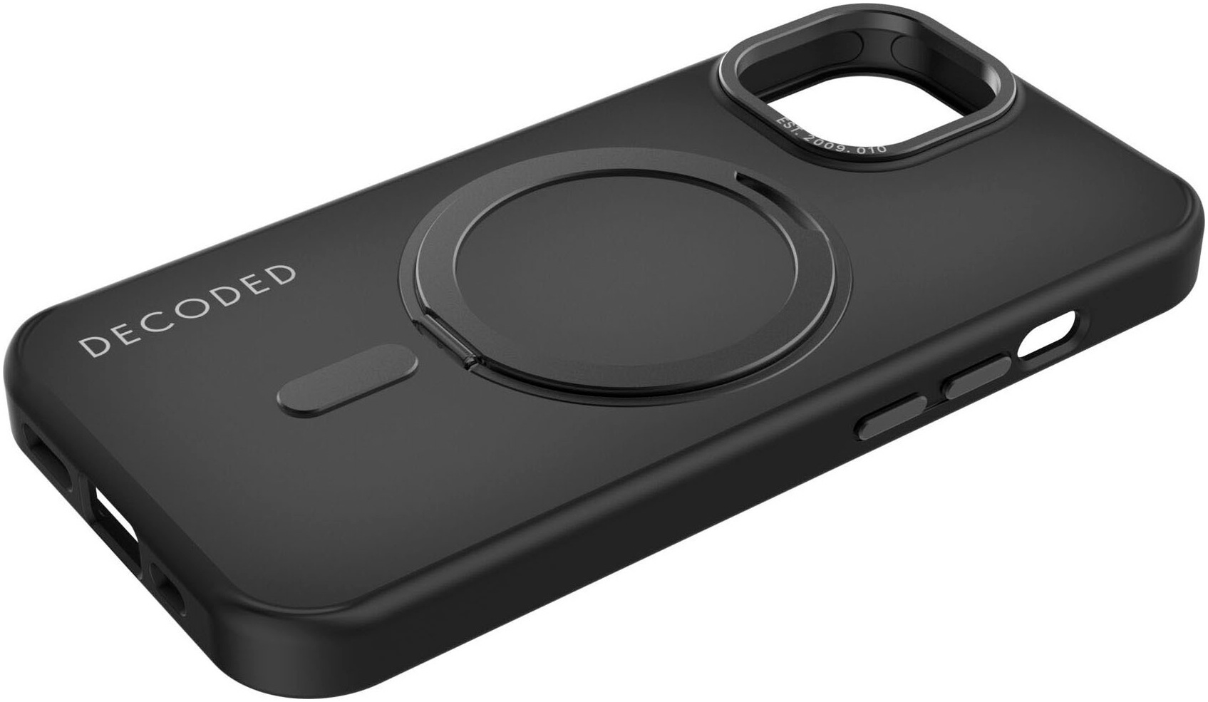 DECODED Smartphone-Hülle »Recycled Plastic Loop Stand Backcover iPhone 15«, iPhone 15, 15,5 cm (6,1 Zoll)
