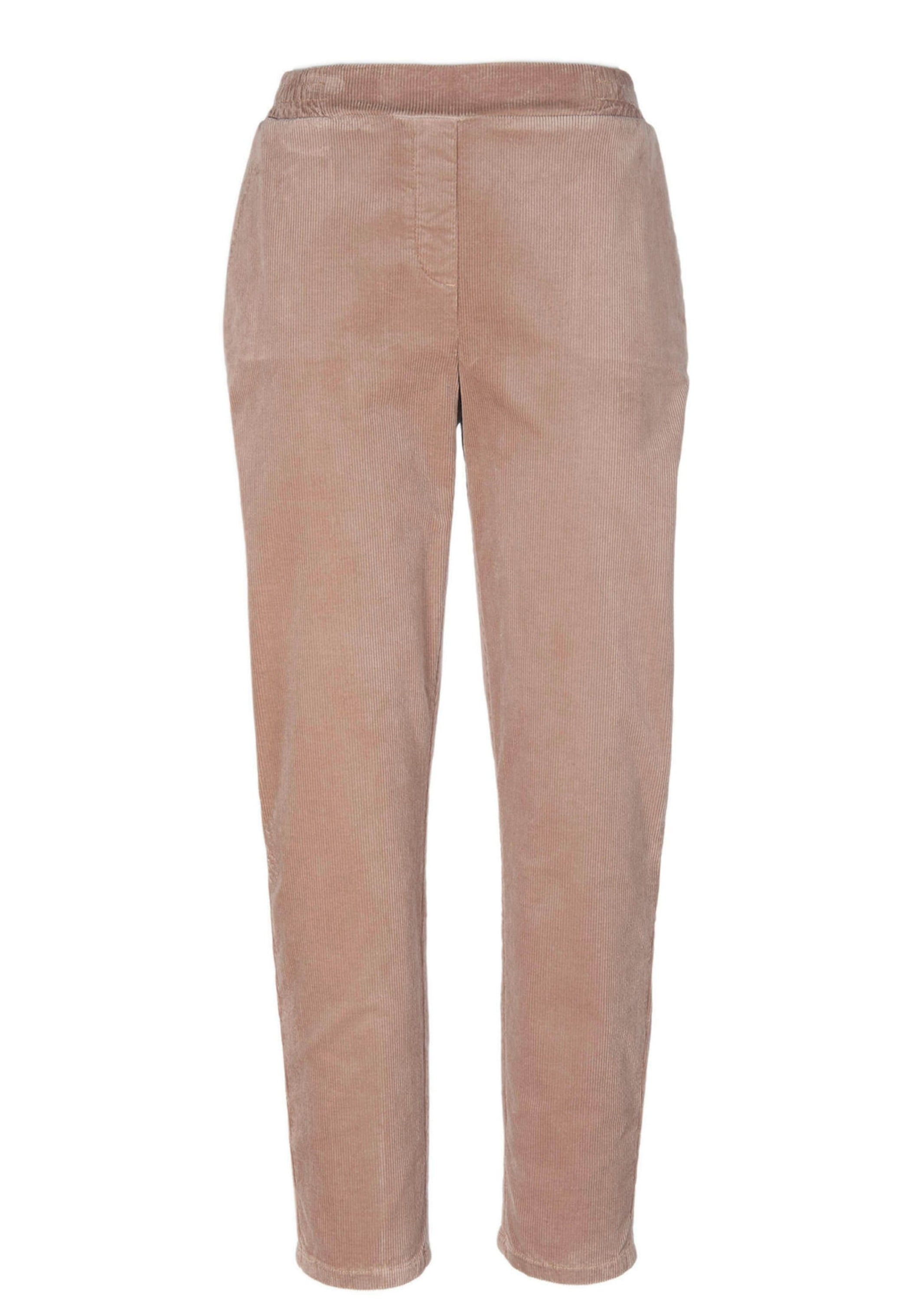 GOLDNER 2-in-1-Hose "Kurzgröße Cordhose Martha" Geschmeidiger Wintercord