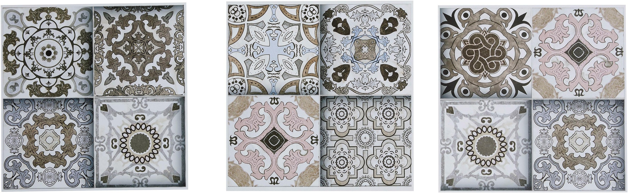 Home affaire Fliesenaufkleber "Ornamente" Stickerfliesen, selbstklebend, St günstig online kaufen