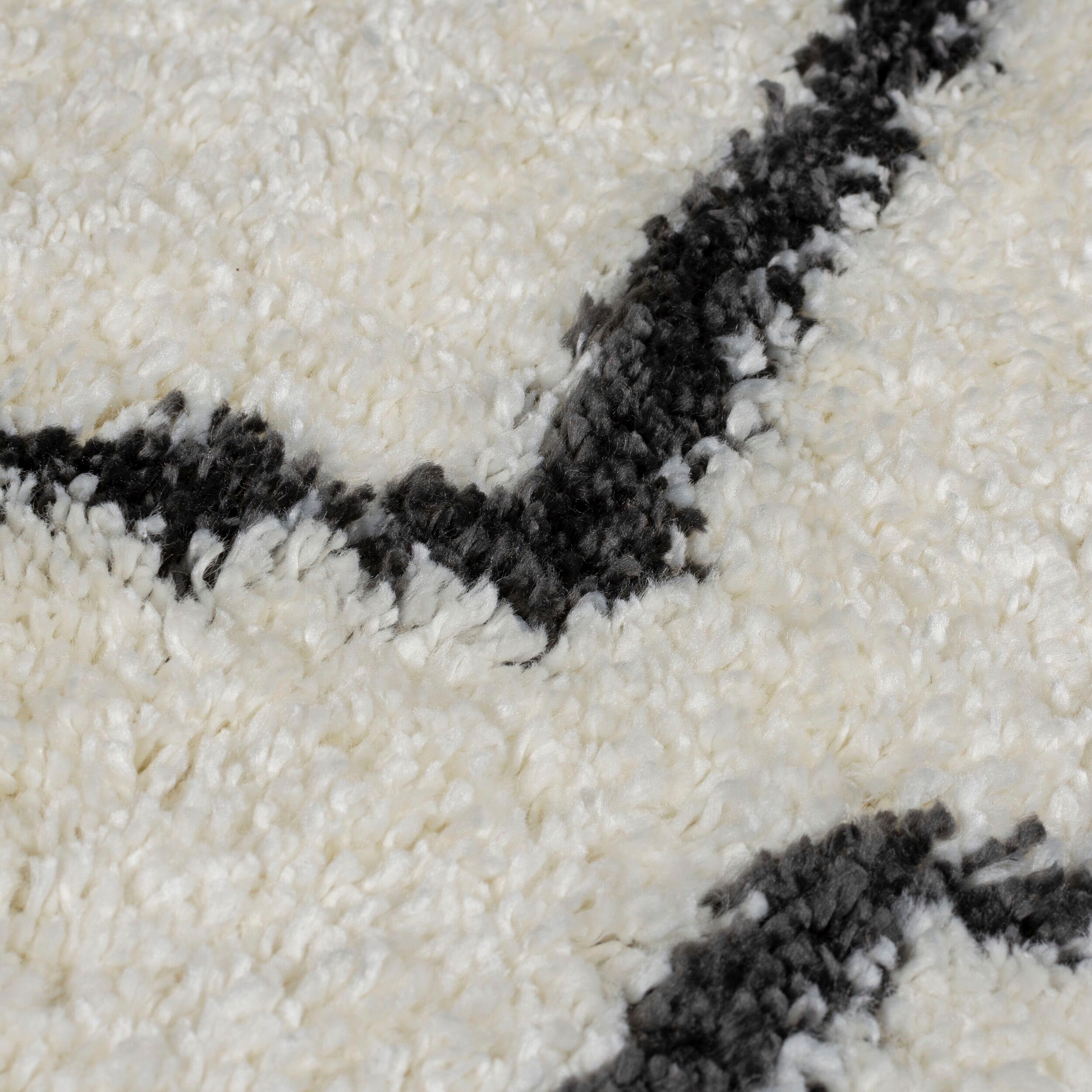 FLAIR RUGS Hochflor-Teppich »RIAD«, rechteckig, 40 mm Höhe, Berber Muster