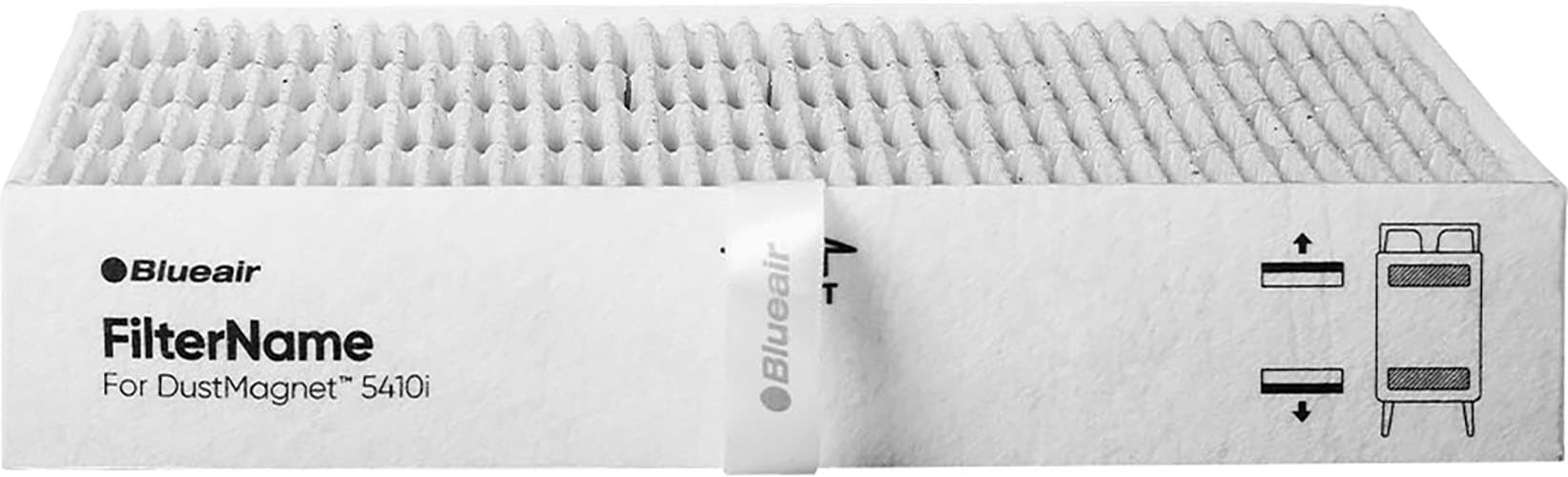 Blueair HEPA-Filter »Replacement Filter DustMagnet 5200«, passt zu DustMagnet 5200 Serie, 2 St.