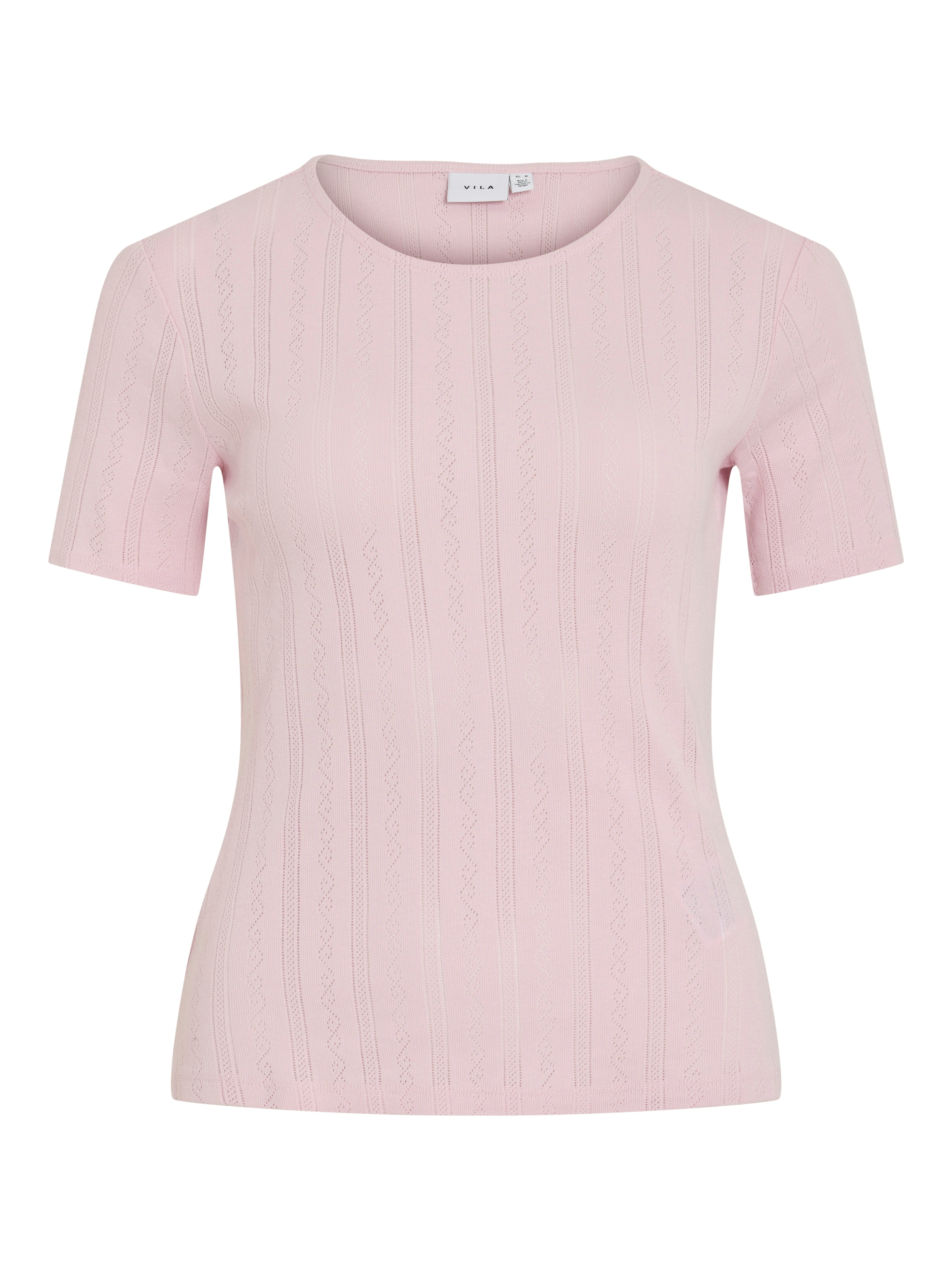 Vila Kurzarmshirt »VIKASSIE S/S POINTELLE TOP - NOOS«
