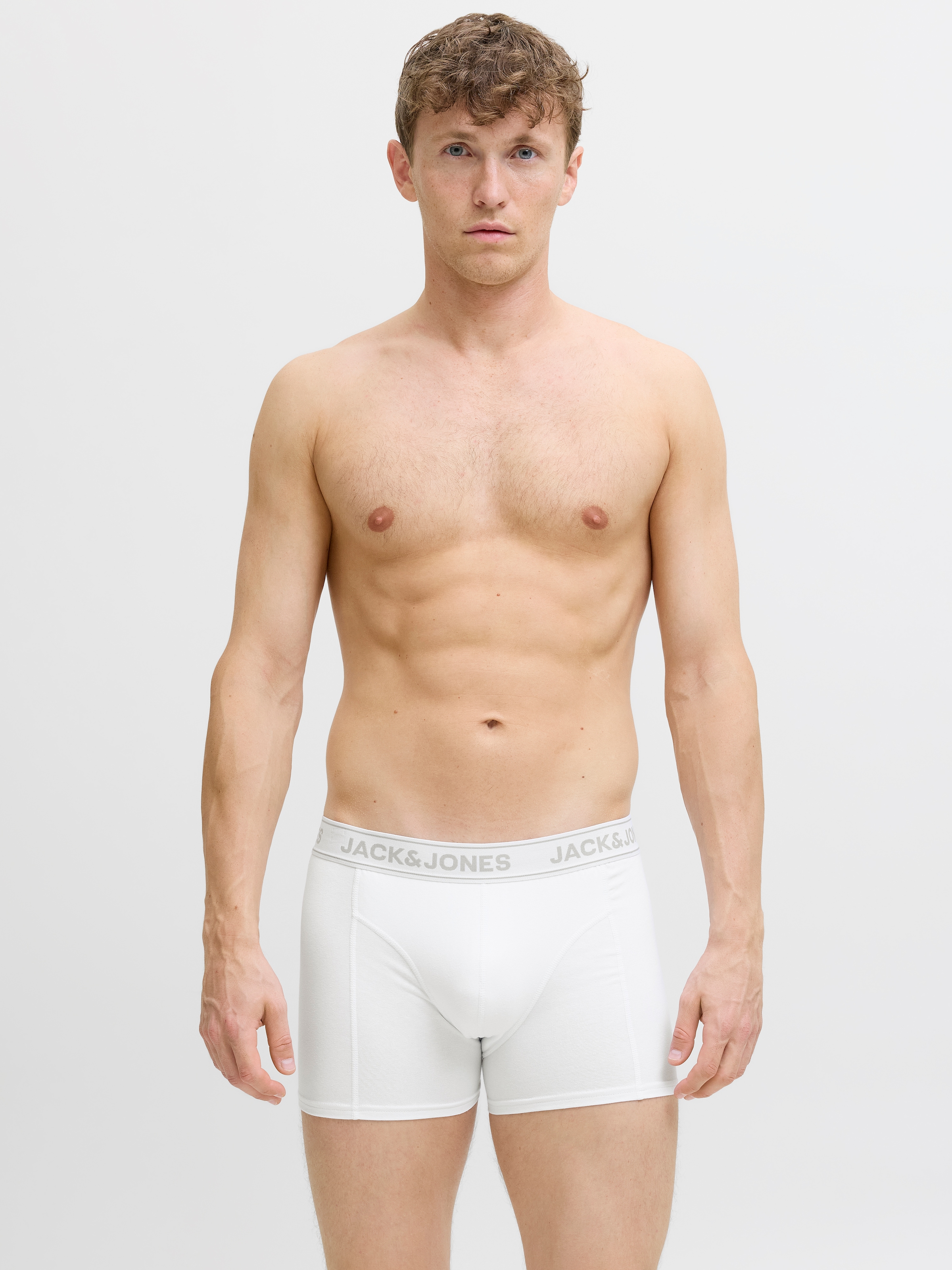 Jack & Jones Trunk »JACBLACK – Formschlüssige Boxershorts mit elastischem Bund« Packung, 5 Stk. tlg., unifarben, casual, körpernah, Jersey