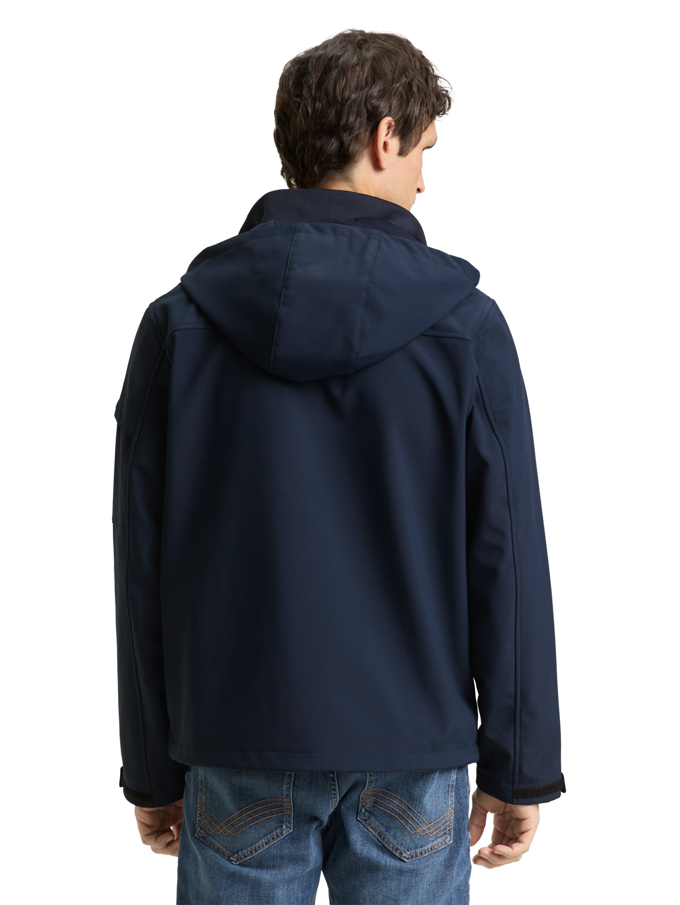 TOM TAILOR Softshelljacke mit Kapuze mit Taschen günstig online kaufen