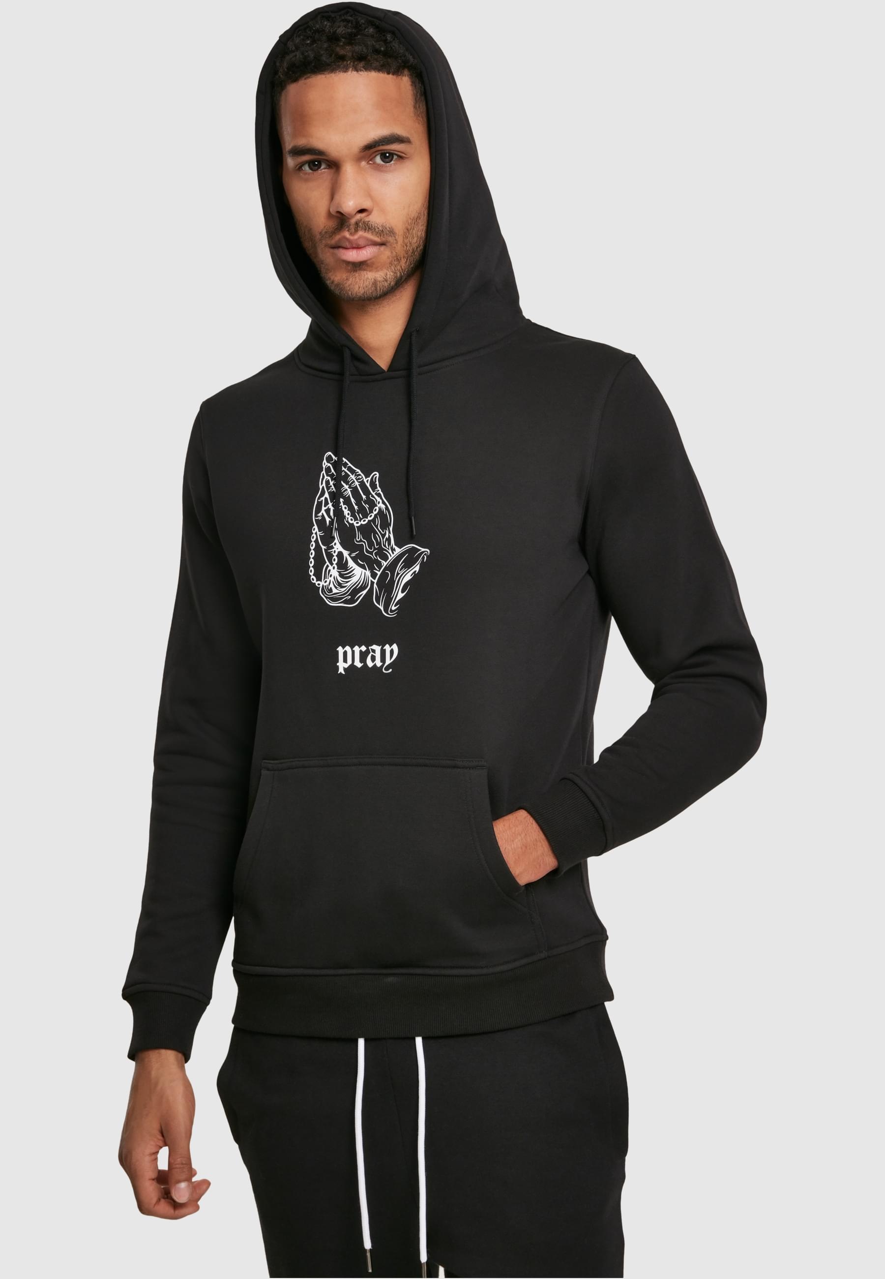 MisterTee Sweatshirt »MisterTee Herren Dark Pray Hoody«, (1 tlg.)